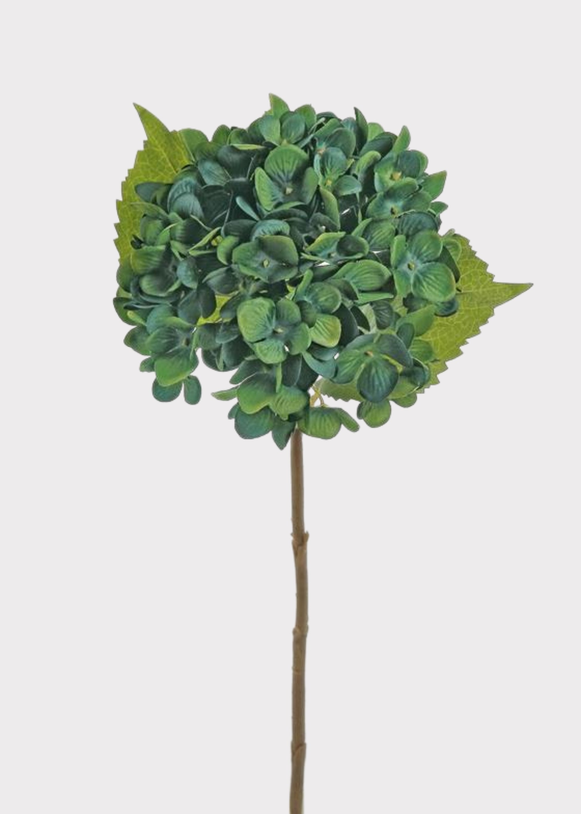 Emerald Green Artificial Hydrangea Flower