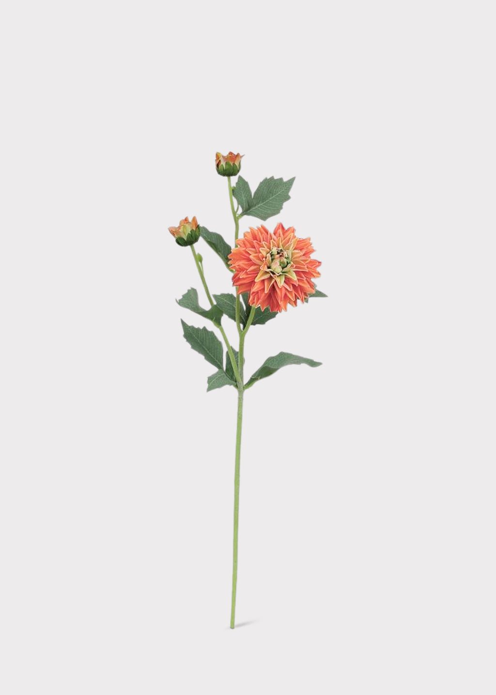 Orange Real Touch Dahlia 