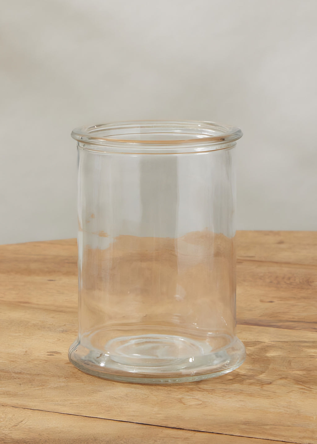 Clear Glass Vase