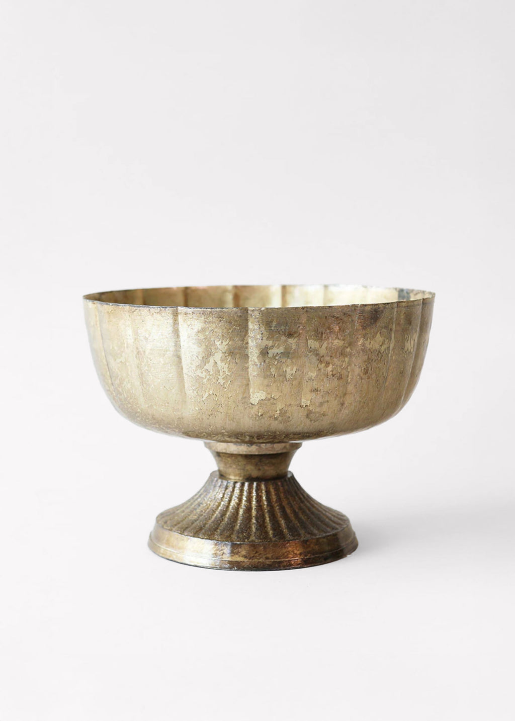 Distressed Gold Lita Vase at Afloral