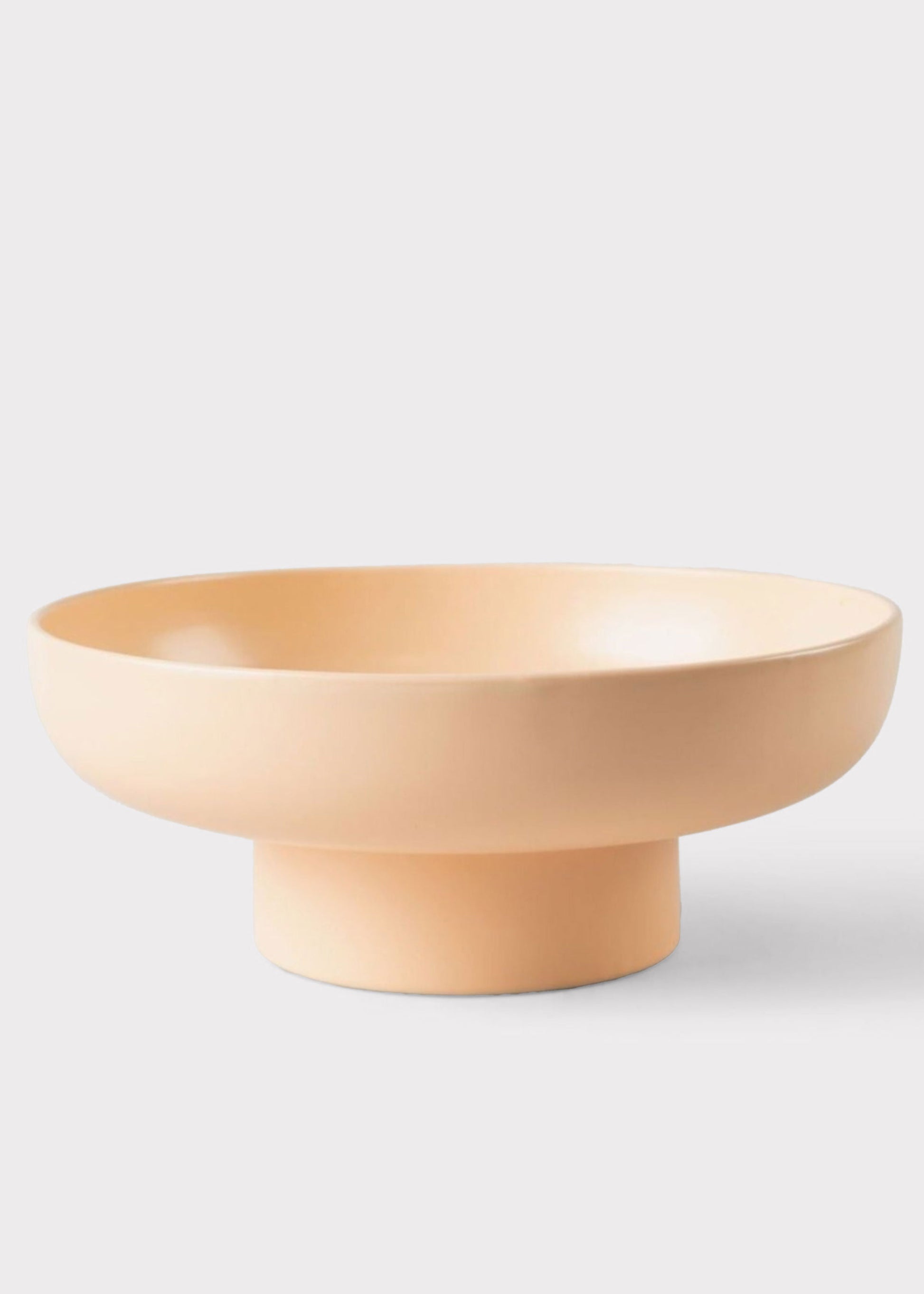 Exclusive Ceramic Carrot Compote Bowl in Creamy Orange at Afloral