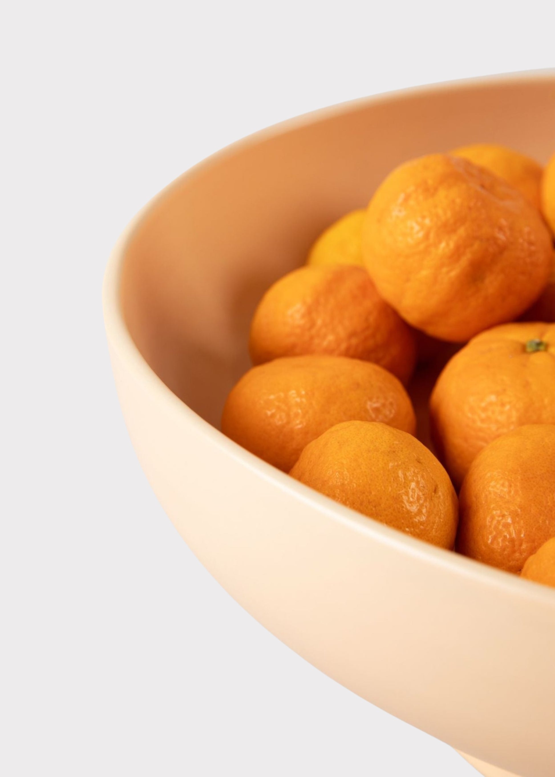 Exclusive Creamy Orange Field Carrot Compote Bowl Styled with Oranges