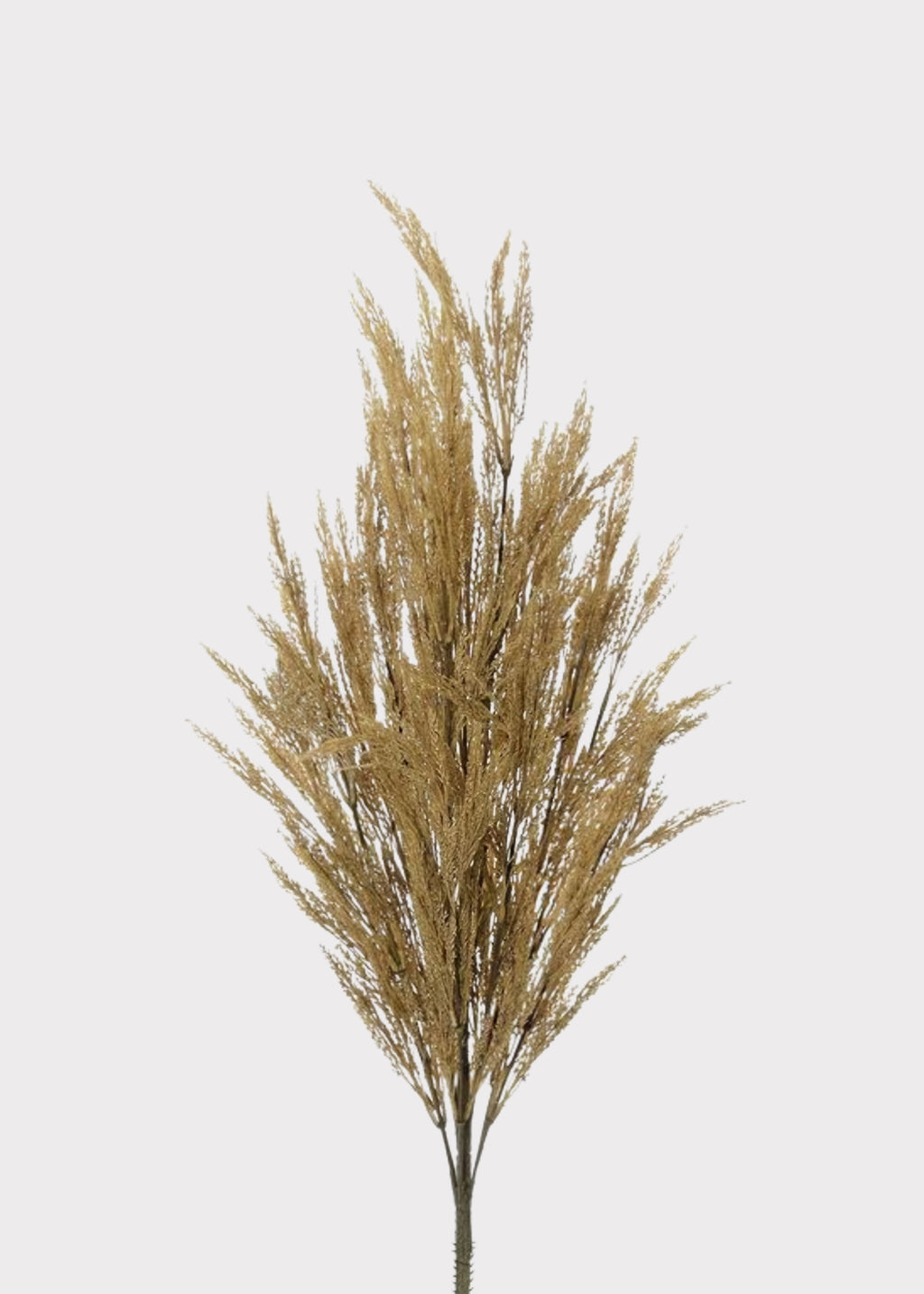 Gold Brown Fake Wheat Grass Bush