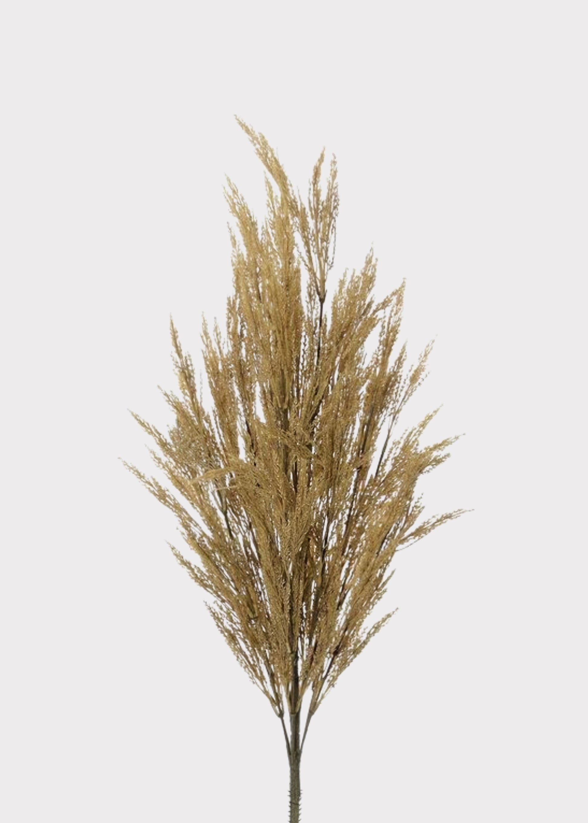 Gold Brown Fake Wheat Grass Bush
