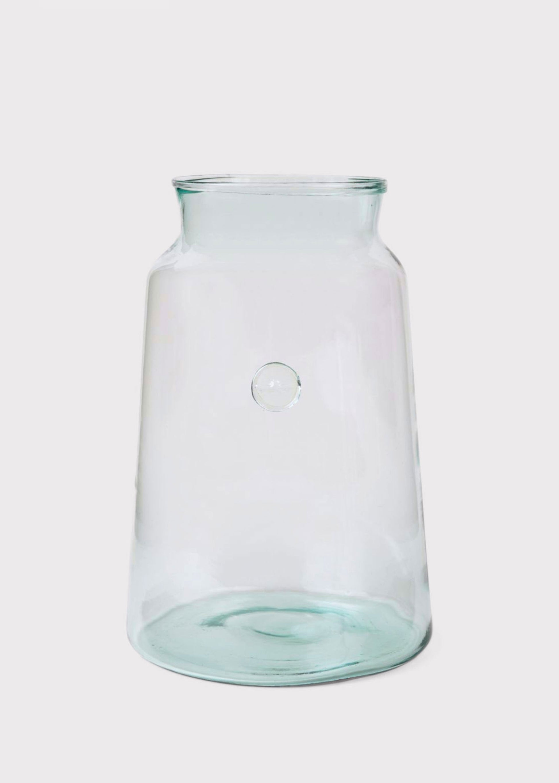 Glass Vases Large French Mason Jar Vase at afloral