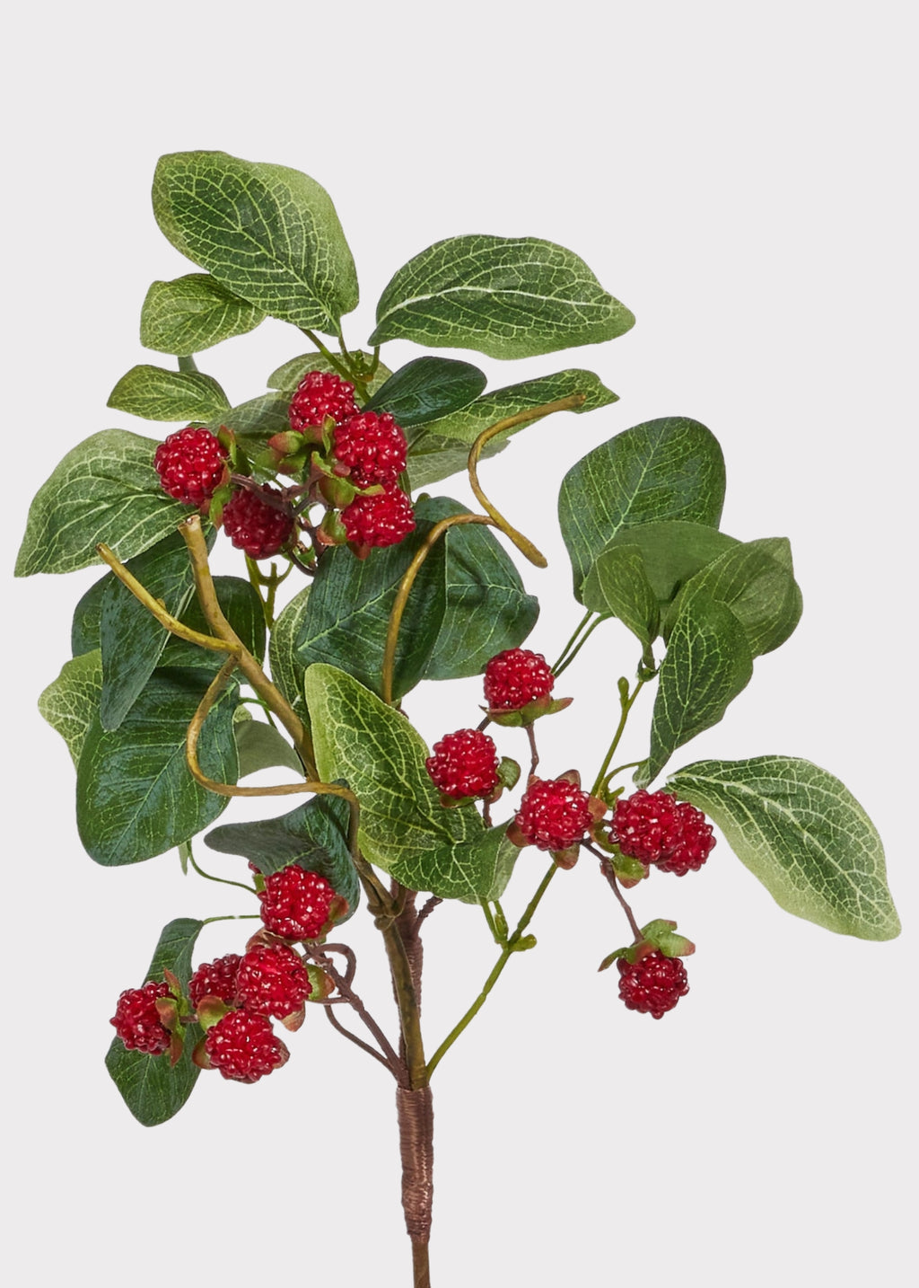 Is A Pink Raspberry Artificial Artificial Red Raspberry Pick | Lifelike Fake Berries at Afloral