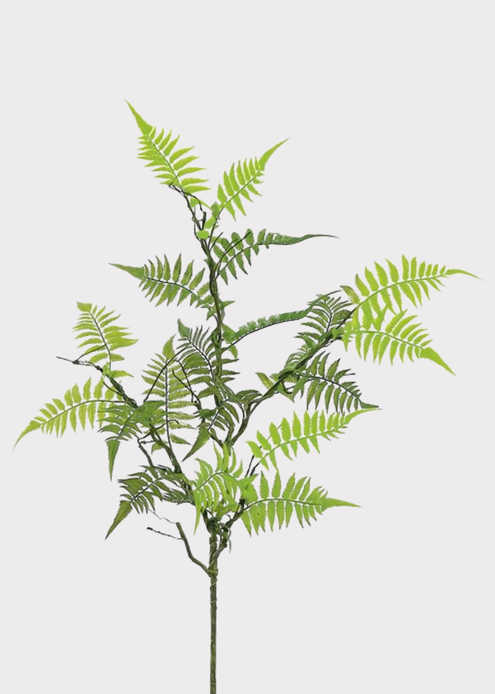 Deluxe Artificial Mountain Fern Branch 
