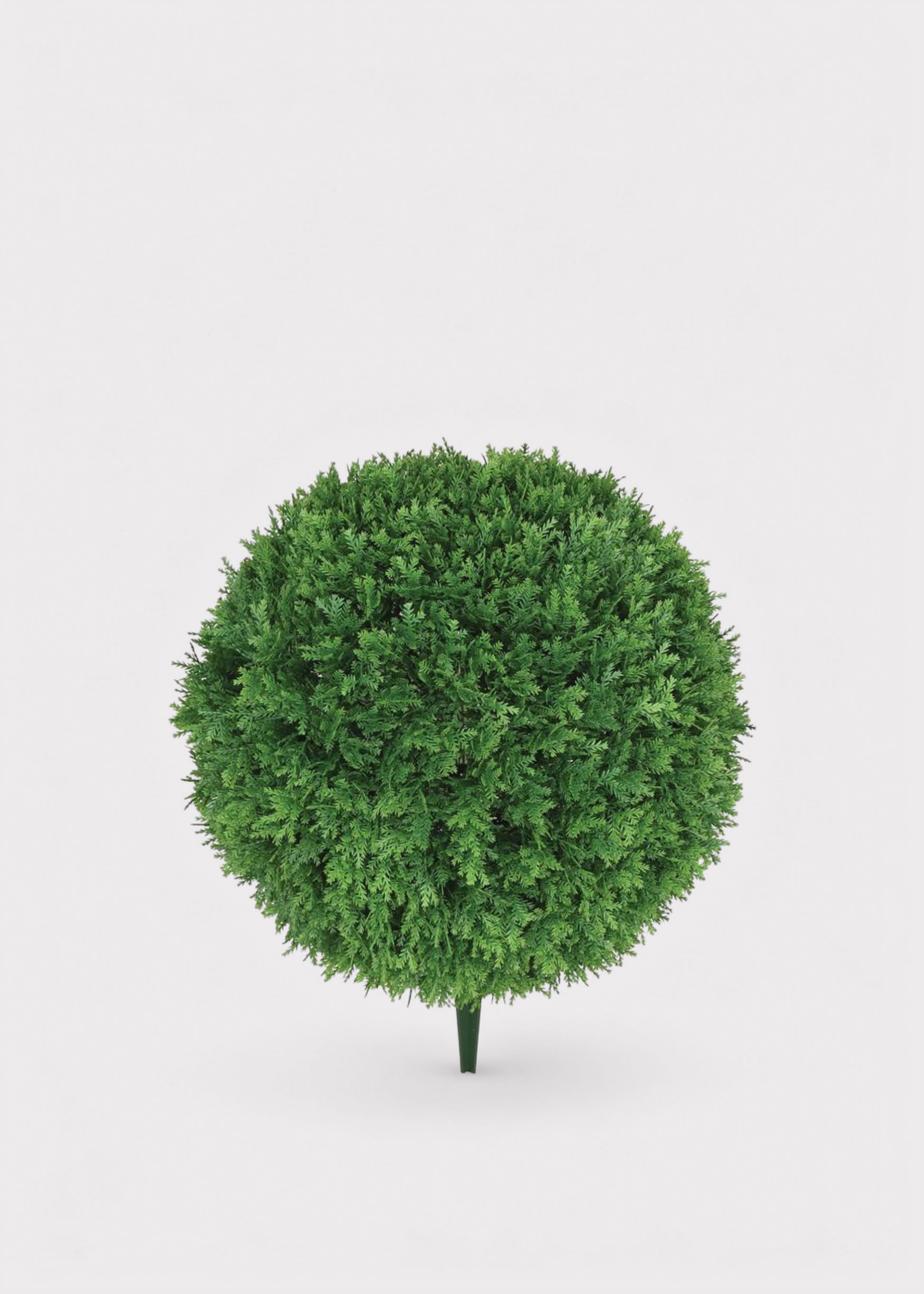 Fake Indoor/Outdoor Cedar Topiary Stake Pick