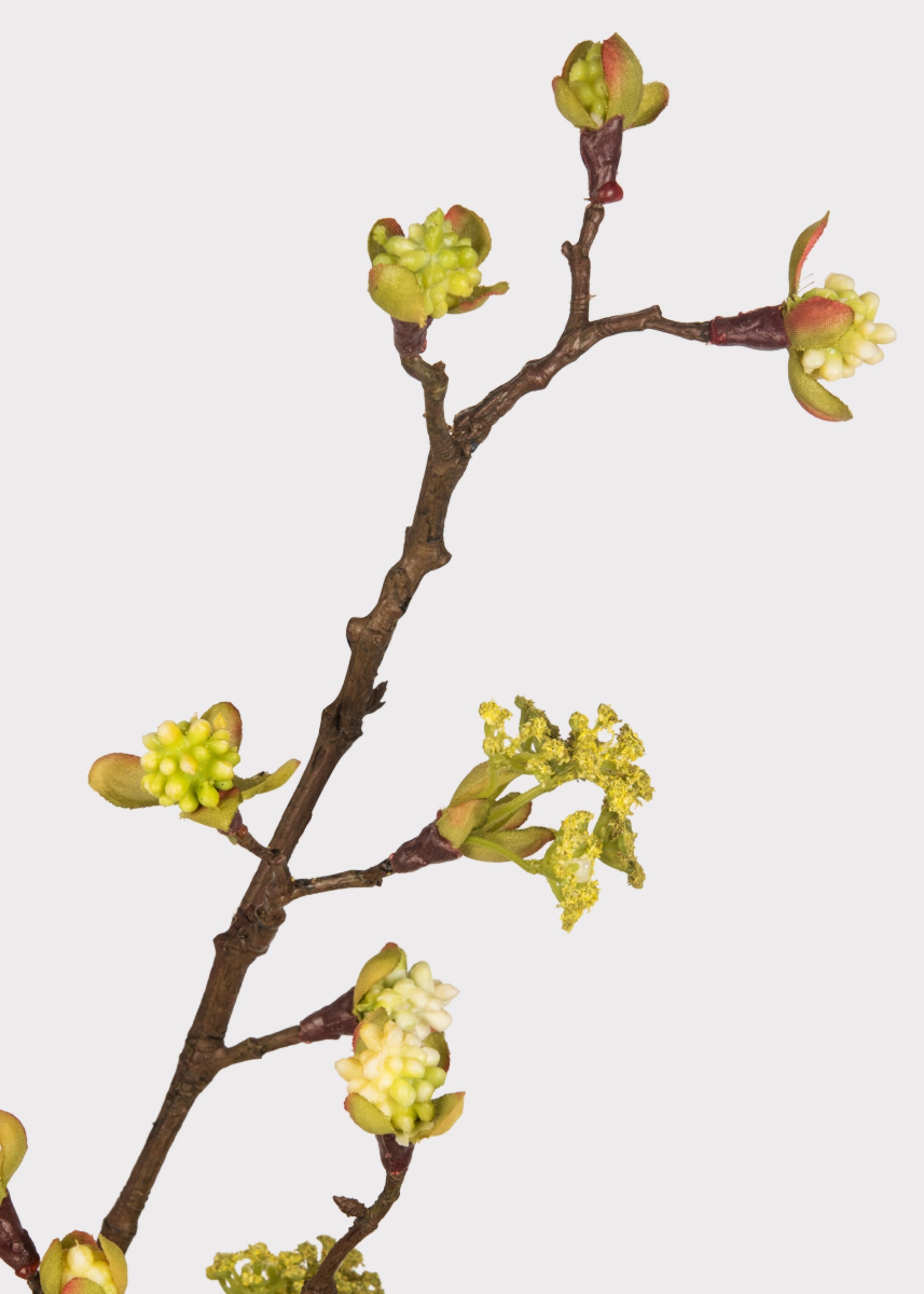 Artificial Budding Flower Branch - 42"