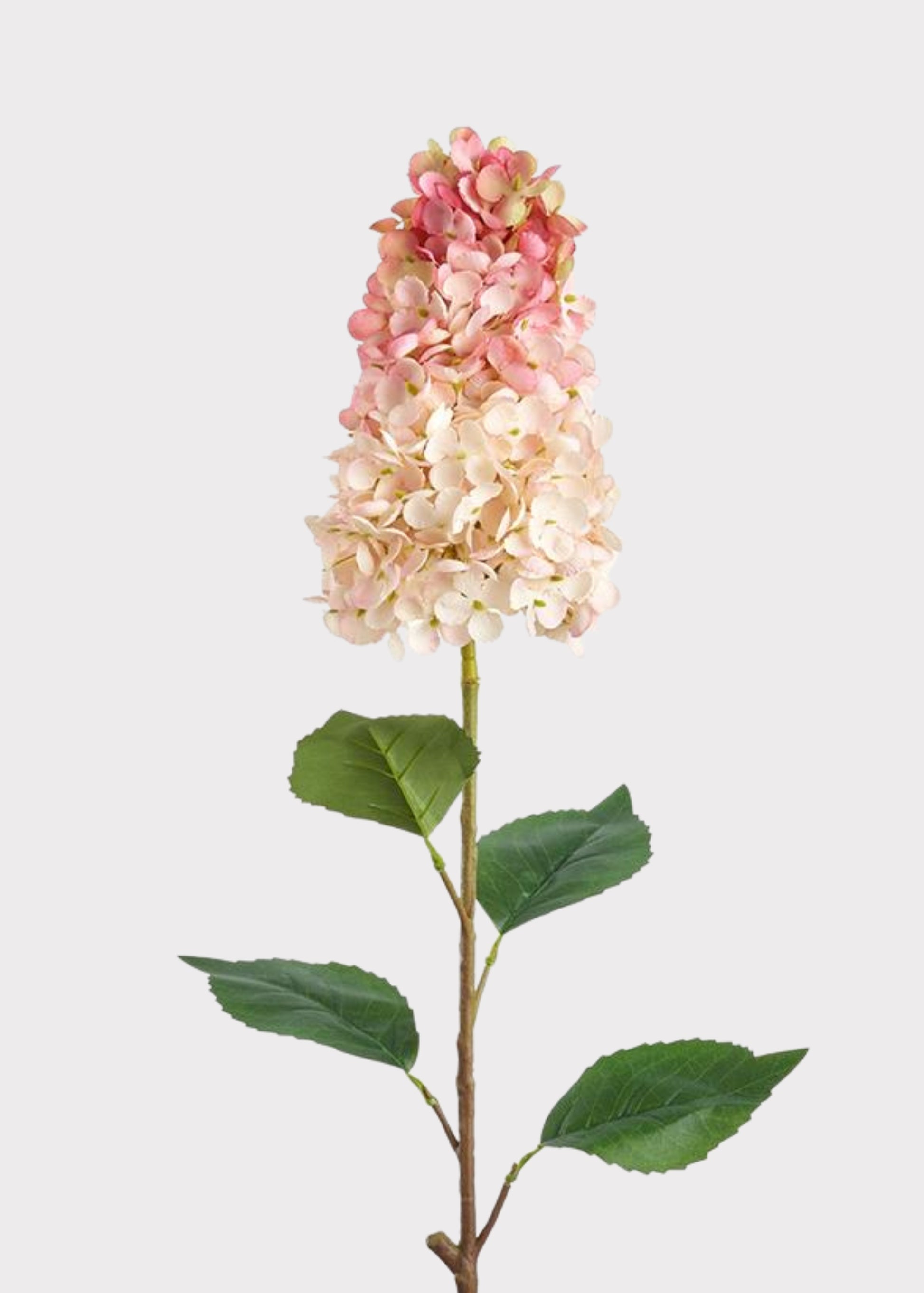 Peach Pink Artificial Cone Hydrangea