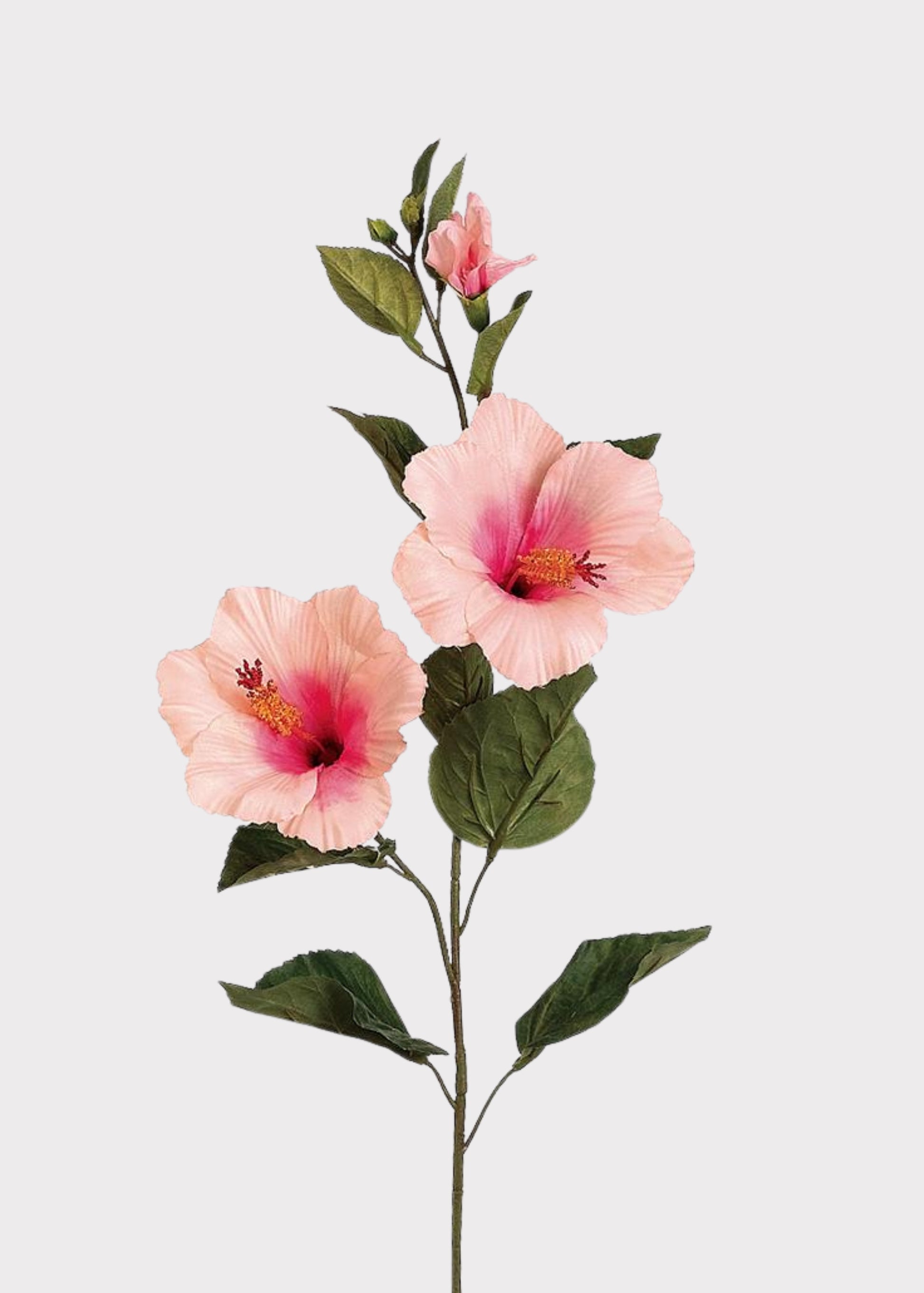 Artificial Pink Hibiscus 