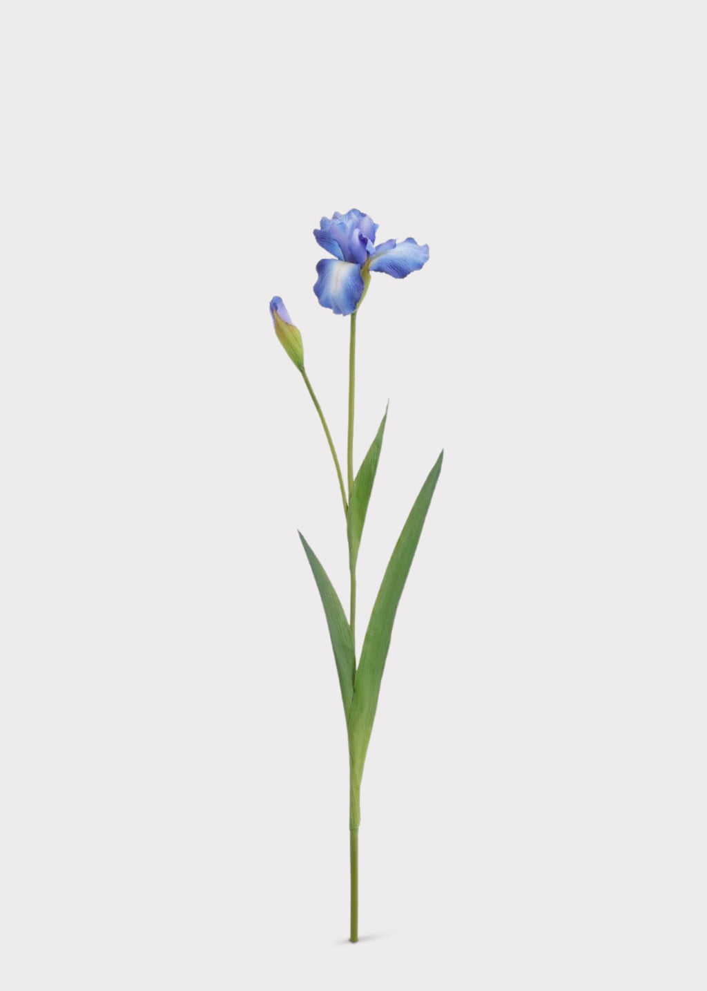 Blue Real Touch Iris Fake Flower