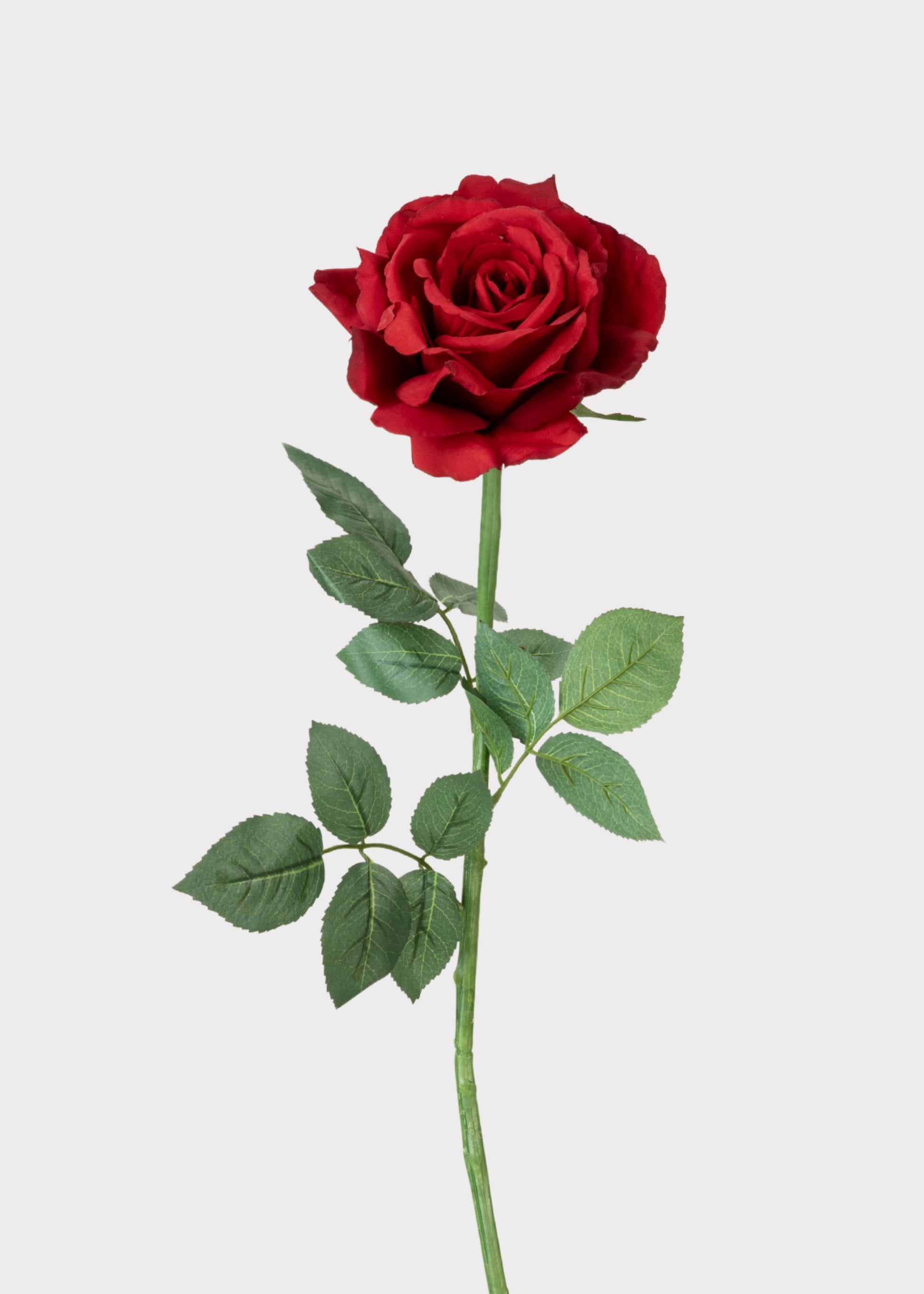 Red Diana Rose Faux Flower