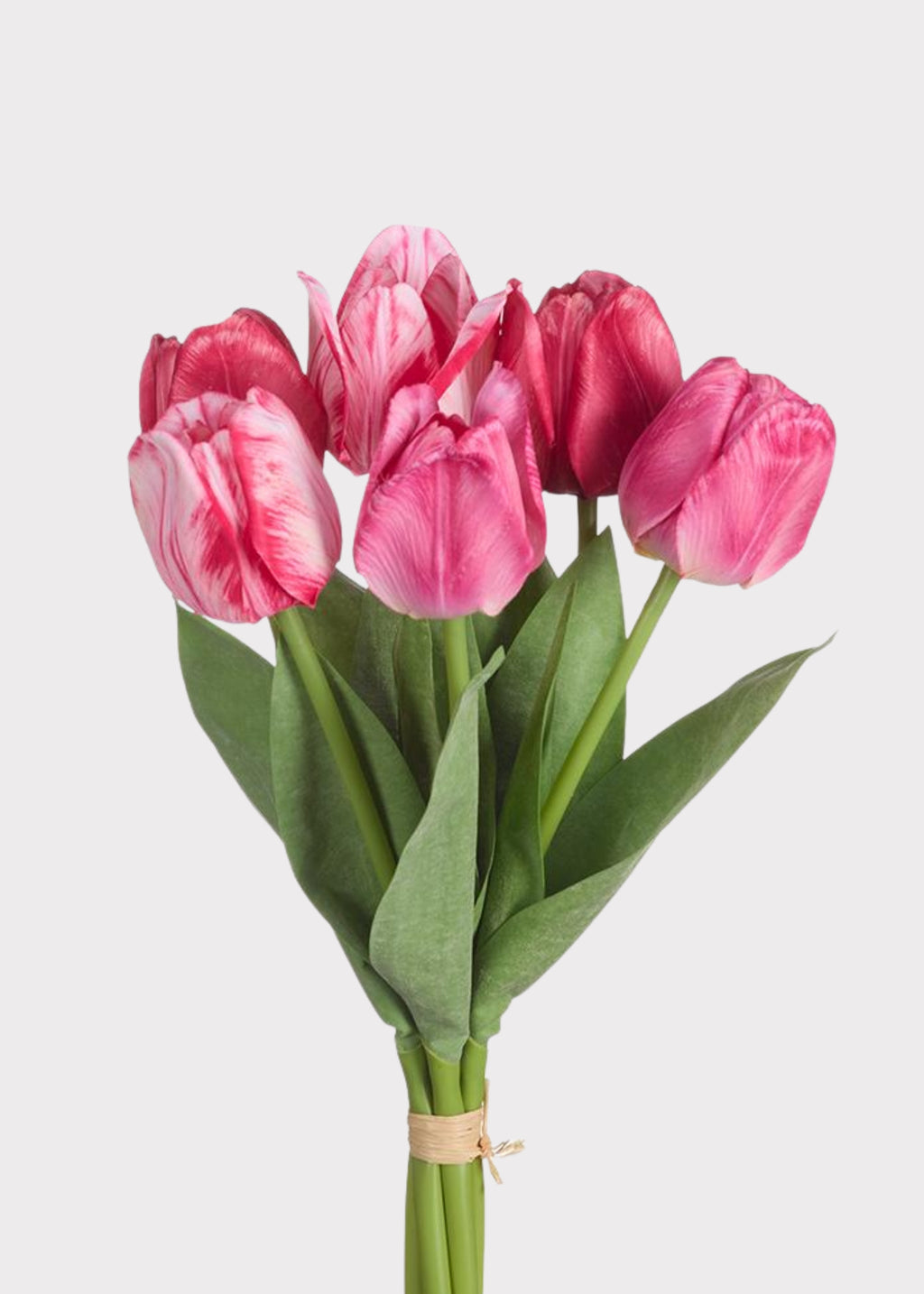 Bouquet of pink tulips 