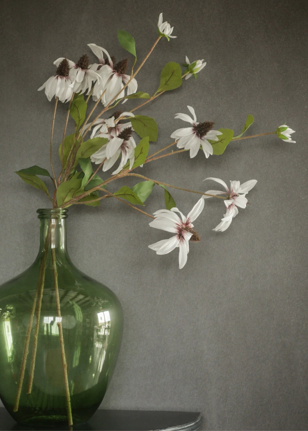 Faux Black-Eyed-Susans Arranged in a Vase