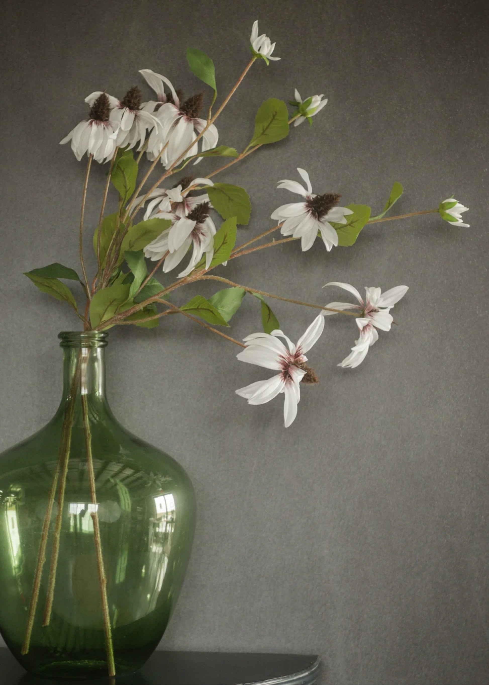 Faux Black-Eyed-Susans Arranged in a Vase