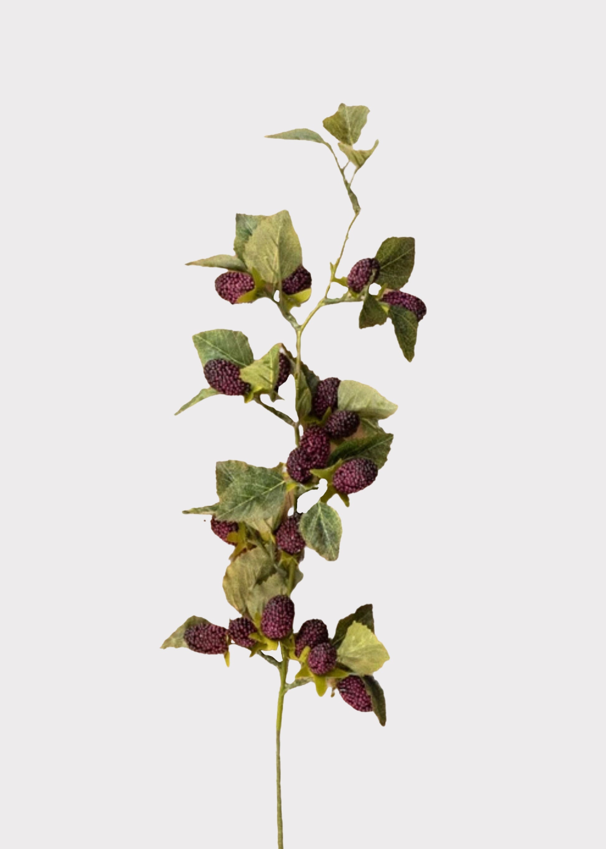 Artificial Mulberry Stem in Dark Purple
