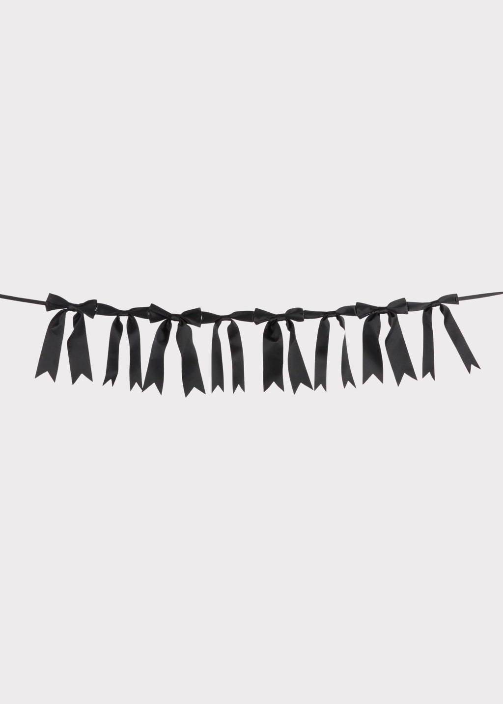 Black Bow Garland