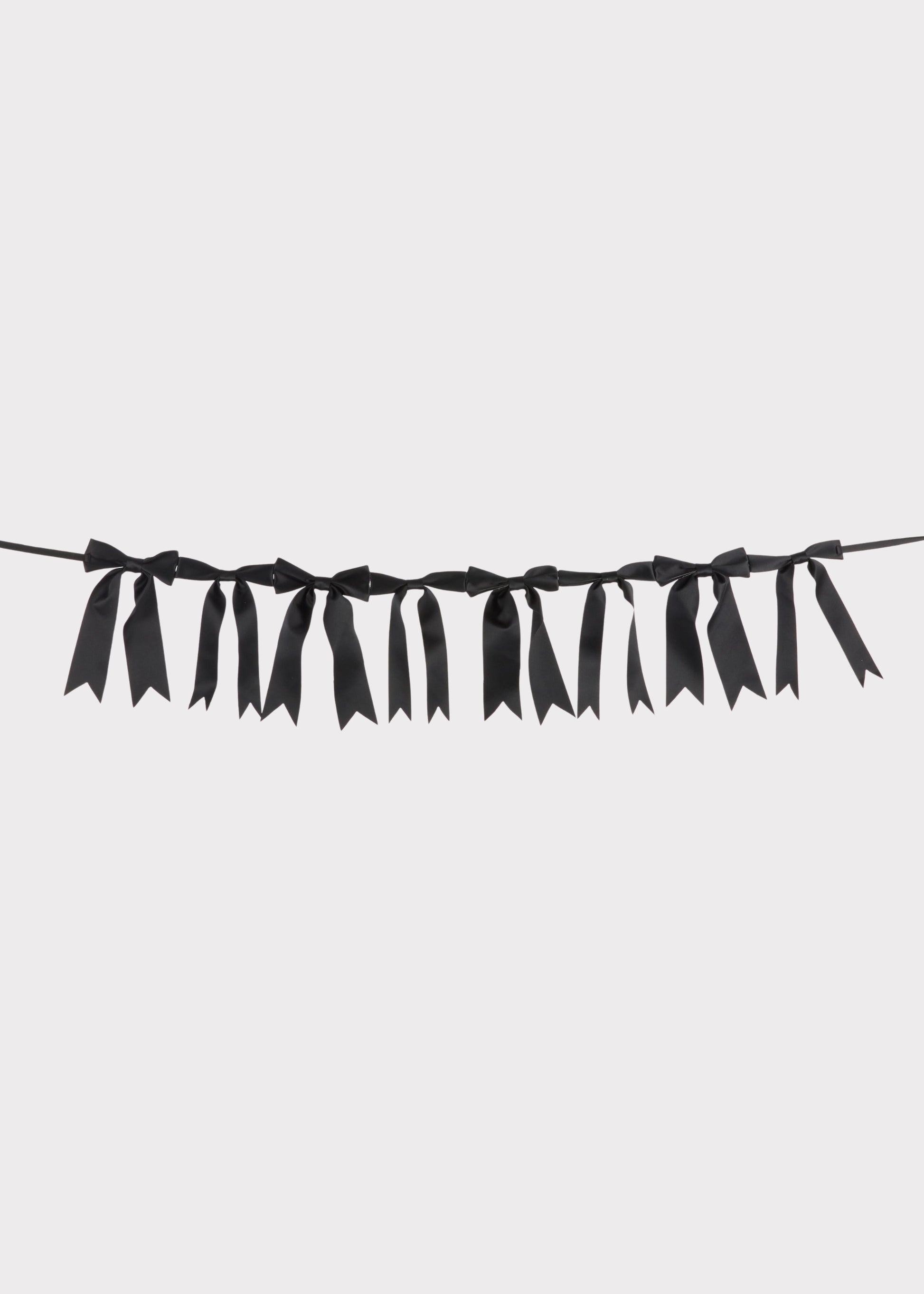 Black Bow Garland