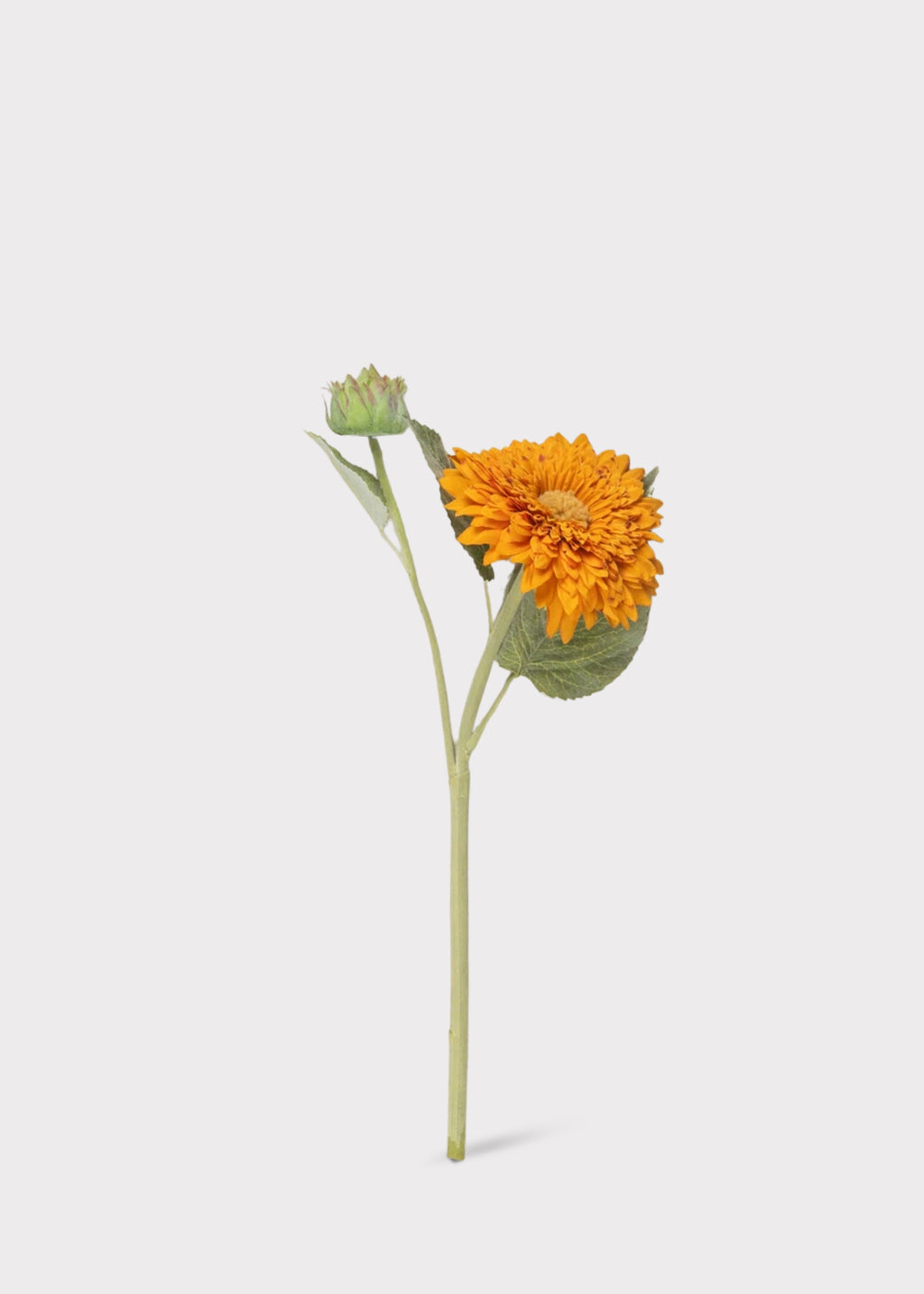 Faux Orange Sunflower