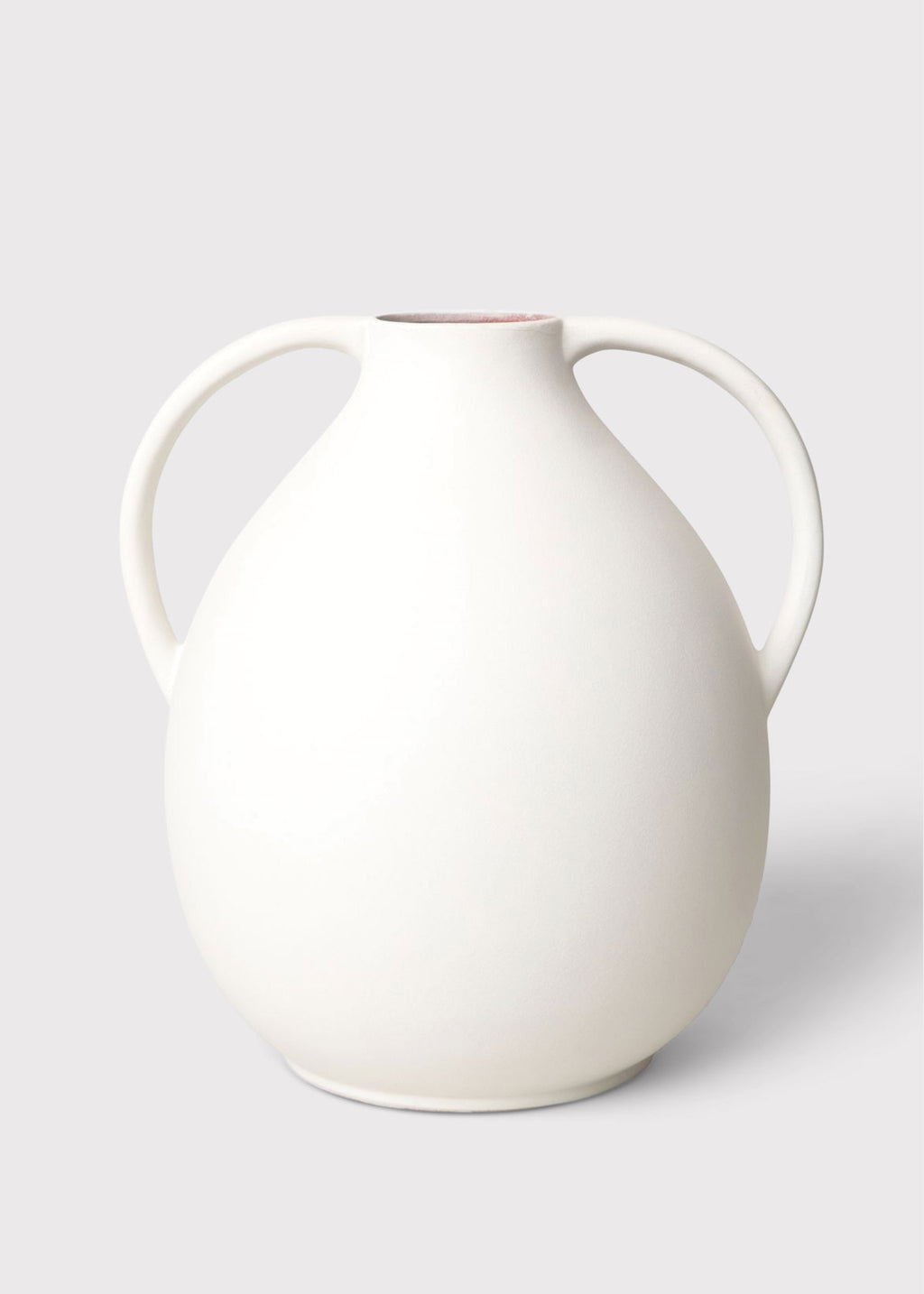 Large White Ceramic Jug with Handles at Afloral