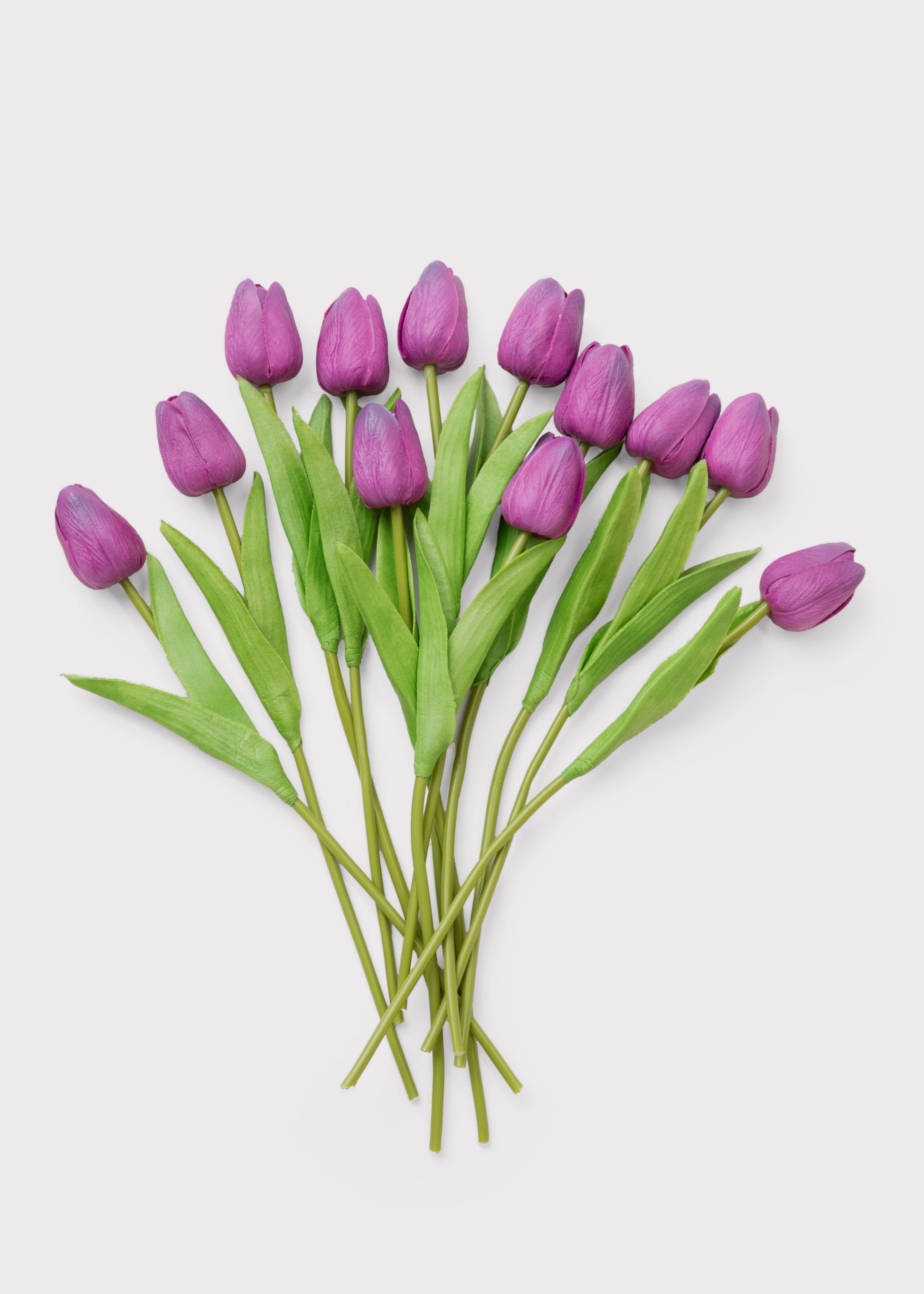 Bundle of Decorative Faux Tulips