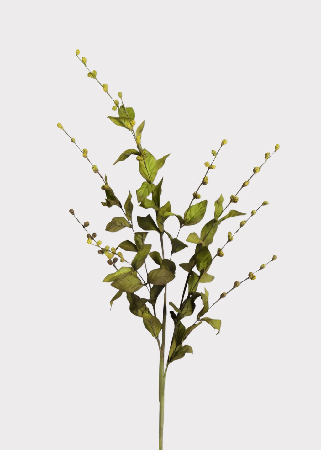 Green Artificial European Beech Foliage Branch 