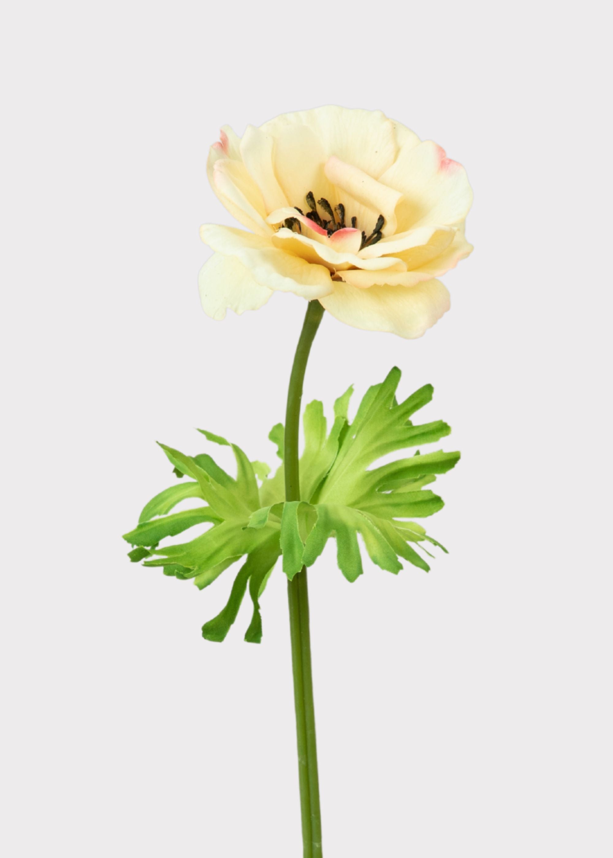 Yellow Real Touch Buttercup Stem | Faux Spring Flowers | Afloral
