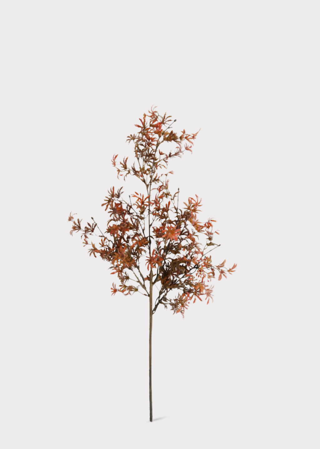 Fall Orange Red Artificial Japanese Maple Leaf Branch