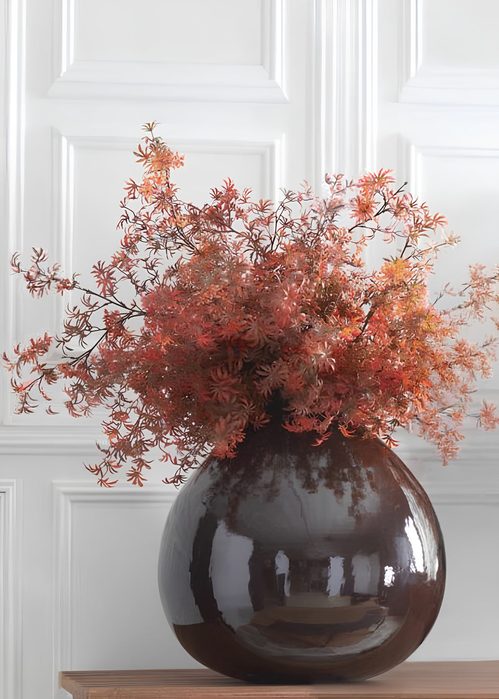 Arrangement of Japanese Maple Leaf Branches