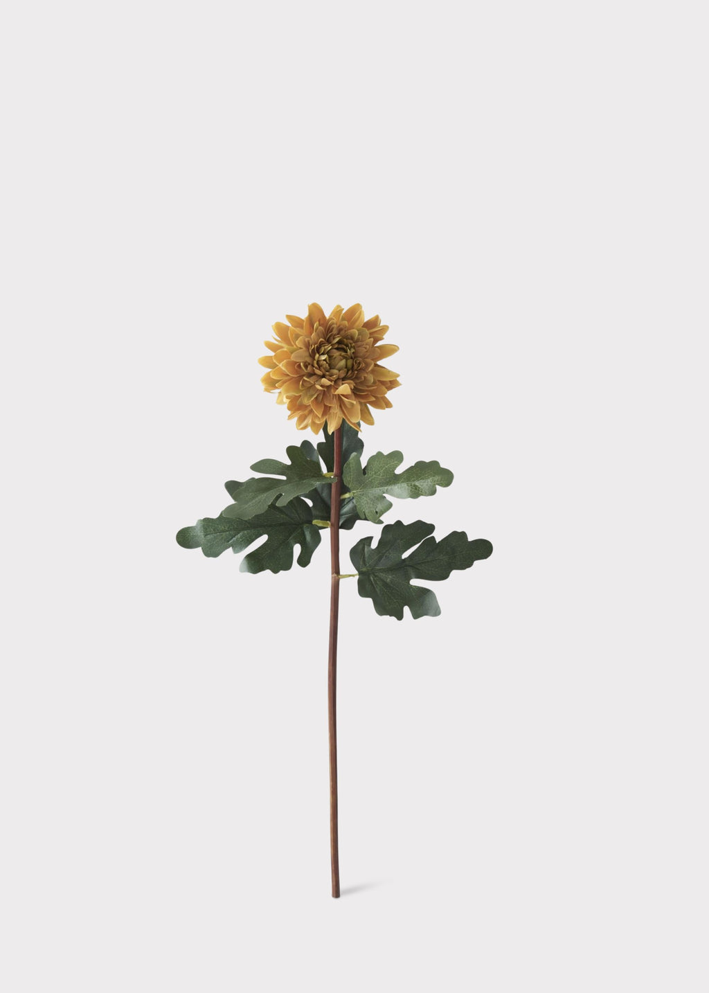 autumn yellow dahlia faux flower