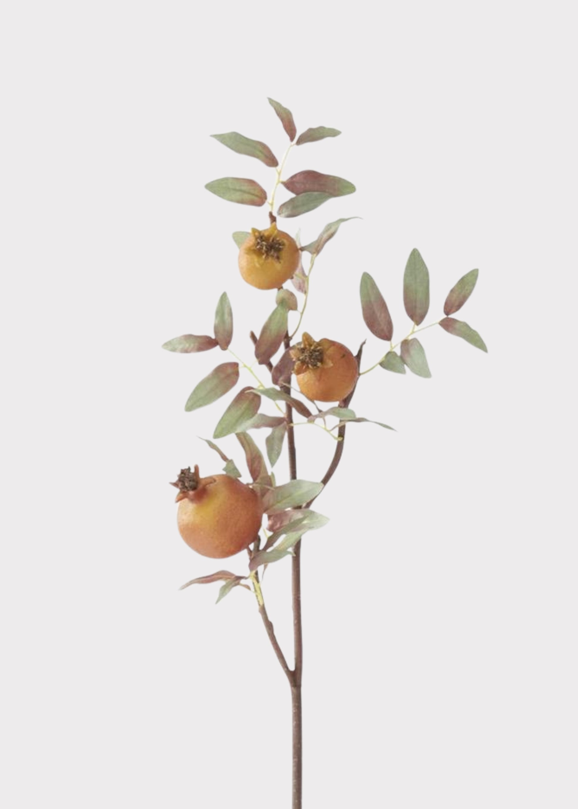 Orange Artificial Pomegranate 