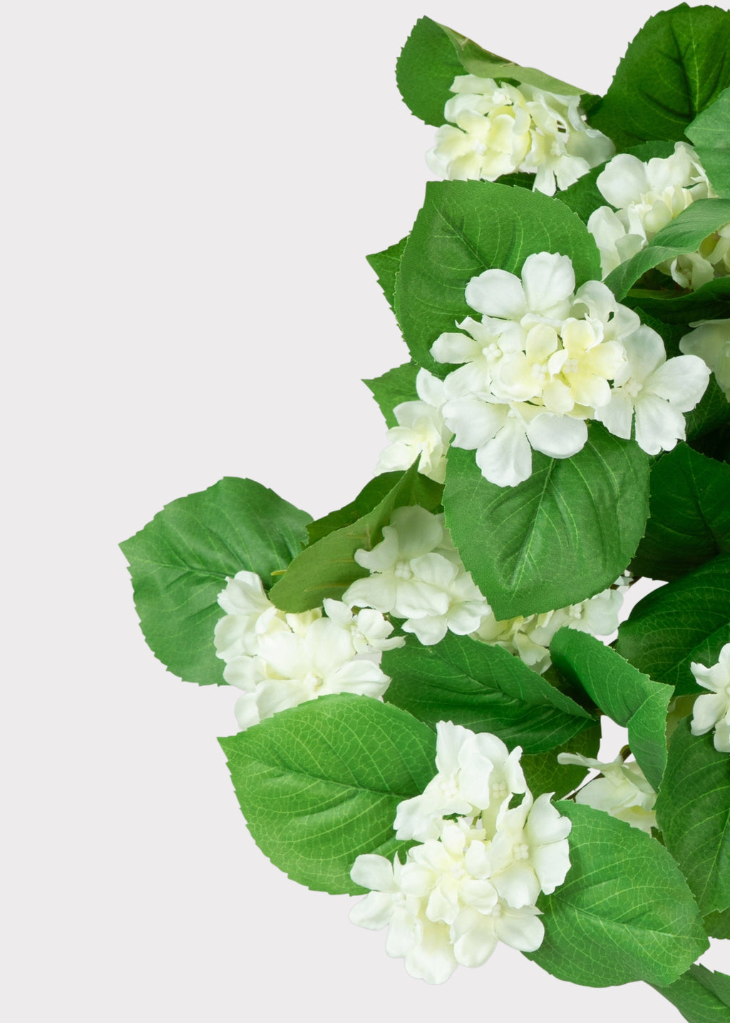 Fake White Outdoor Hydrangeas
