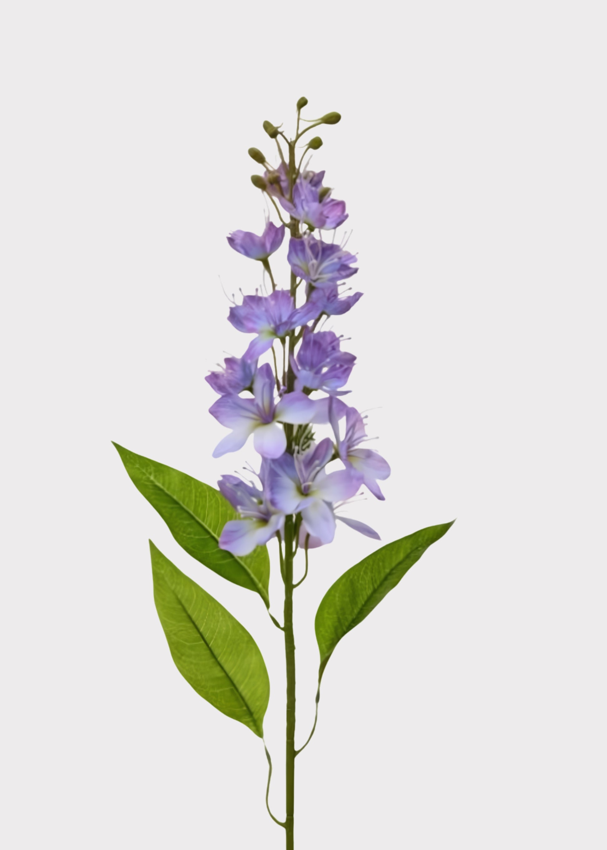 Tall Artificial Flowers Honey Blossom Stem in Lavender