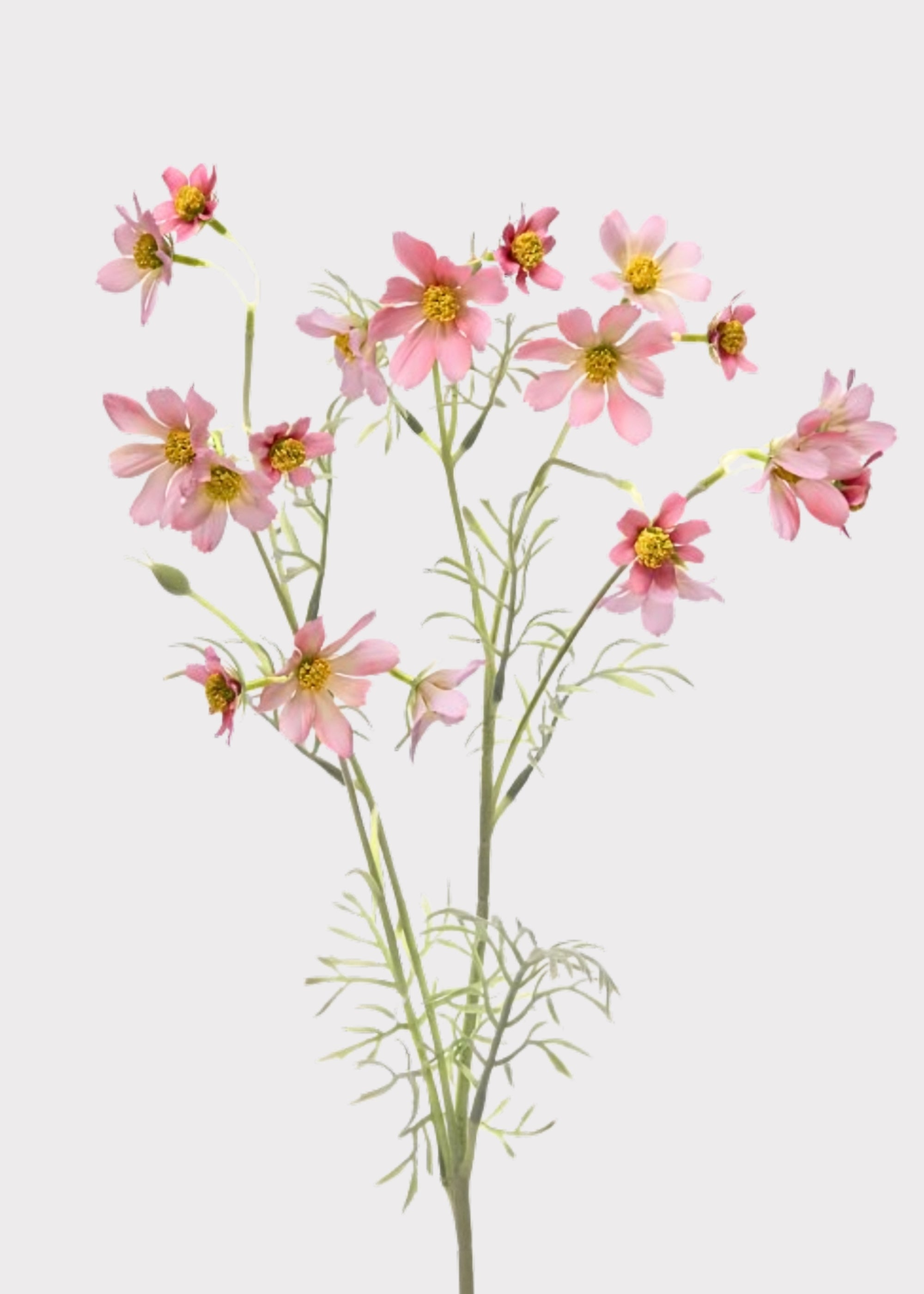 Artificial Meadow Cosmos Wildflower Spray in Pink - 31