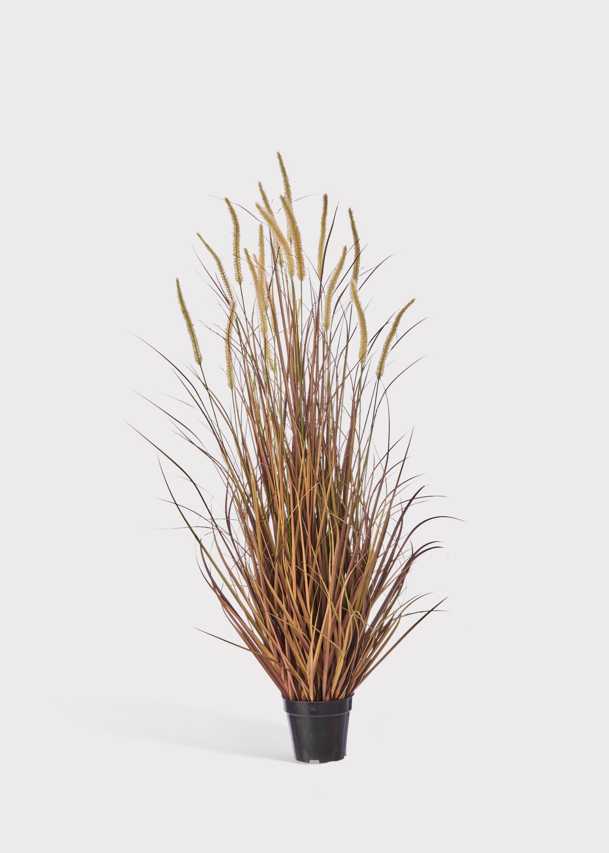  Fake Autumn Brown Grass Potted Plant 