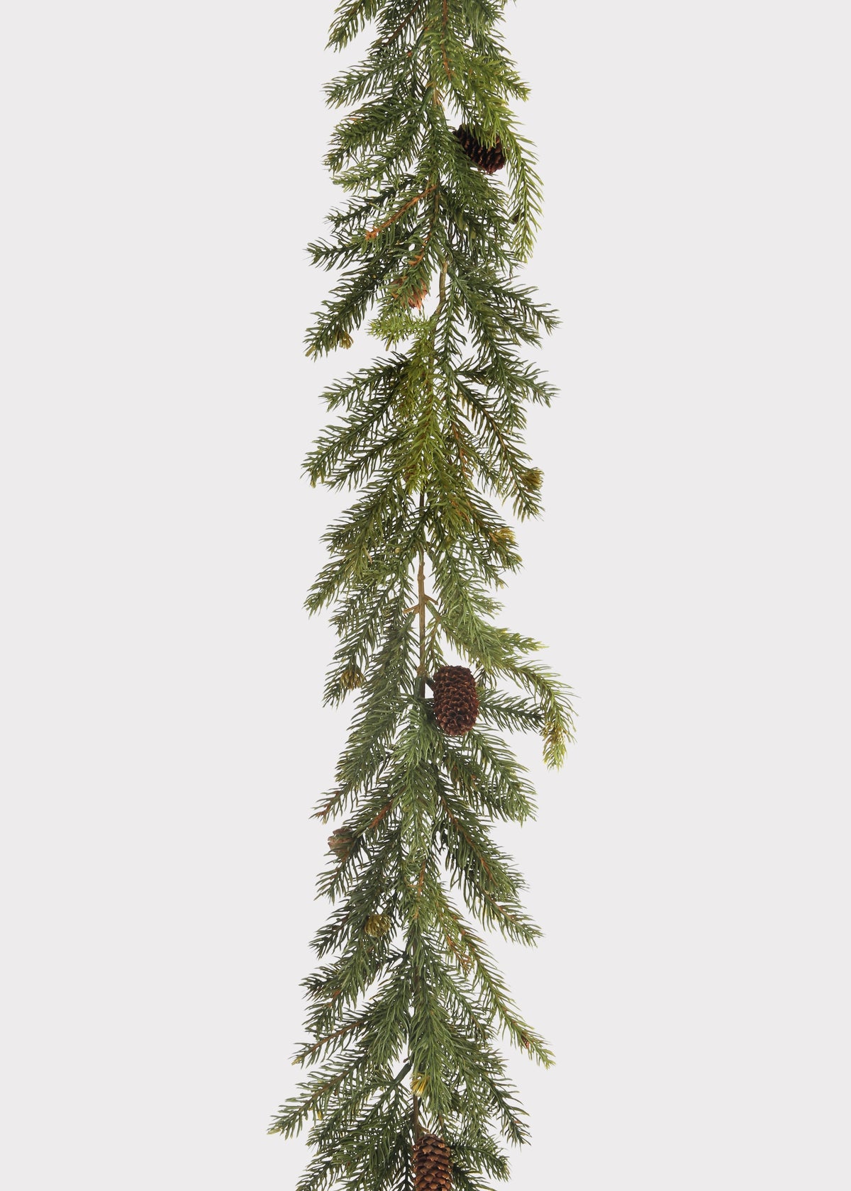 Artificial Christmas Spruce and Pine Cone Garland 