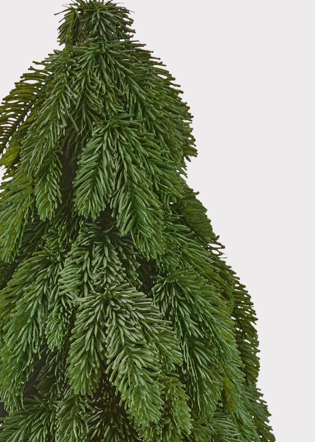 Close-up of a Real Touch Noble Fir  Christmas Tree