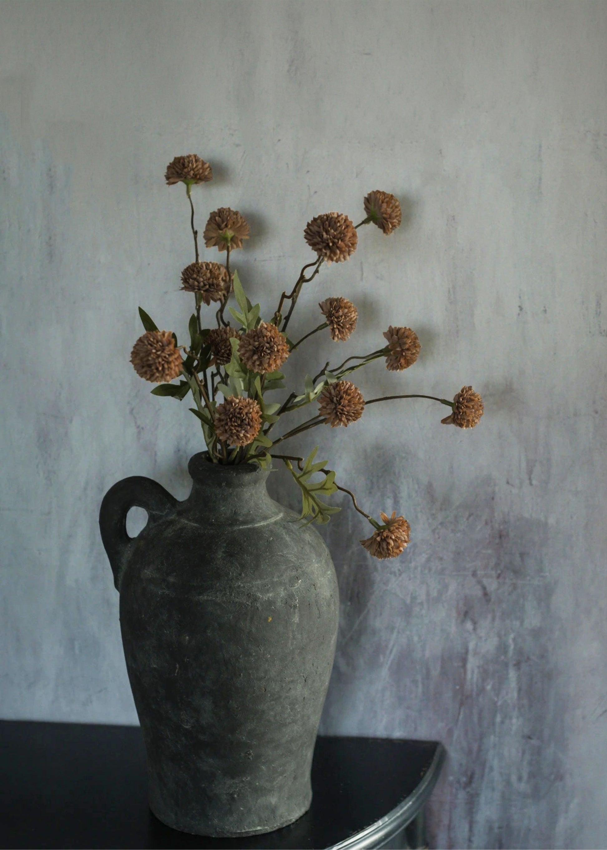 Arrangement of Artificial Allium Onion Flowers 