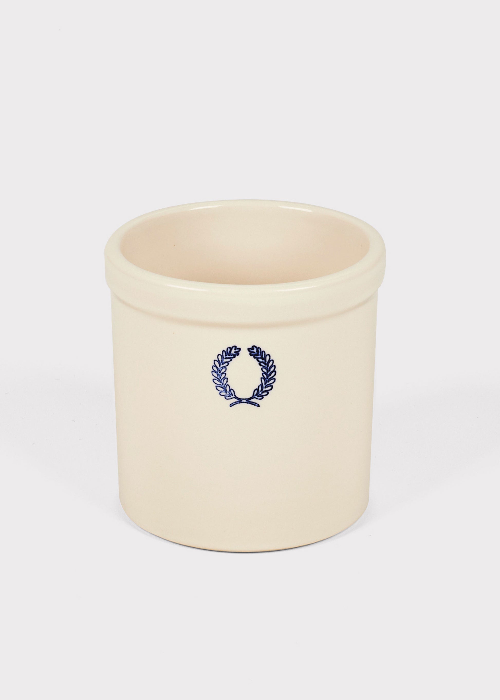 Farmhouse Pottery Stoneware Laurel Crock in Cream Glaze