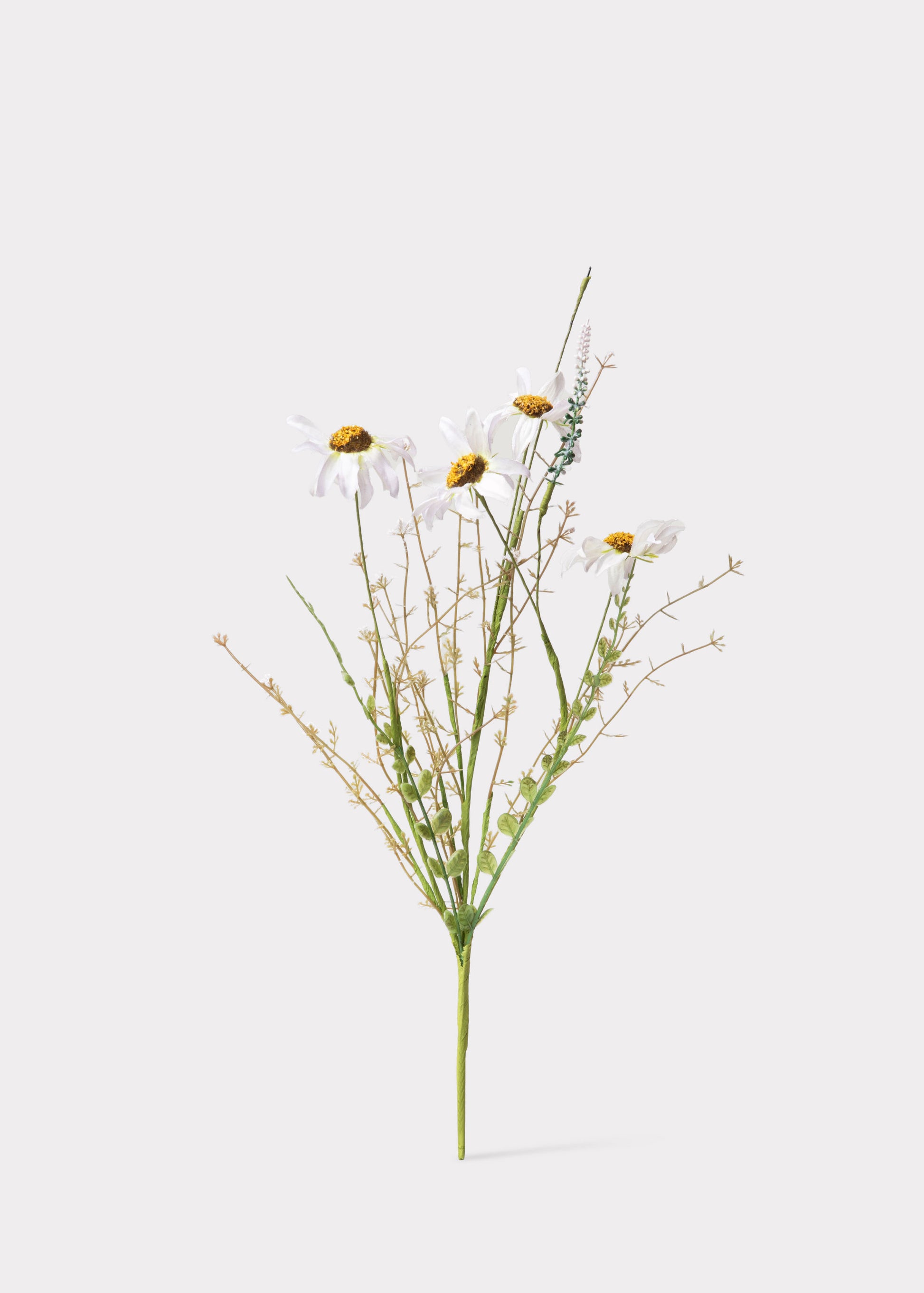 Bouquet of faux lavender daisies