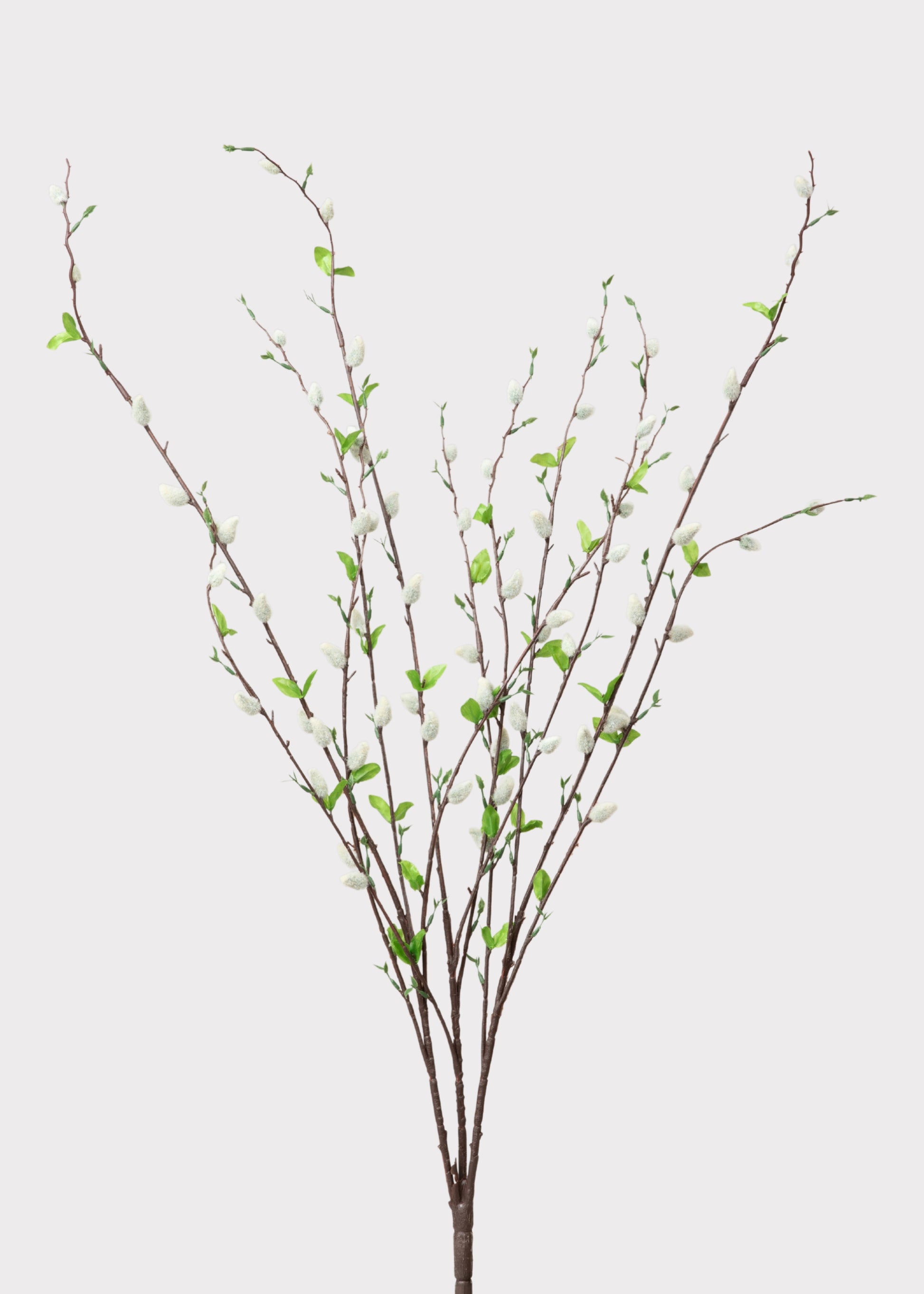 Artificial Pussy Willow Branch