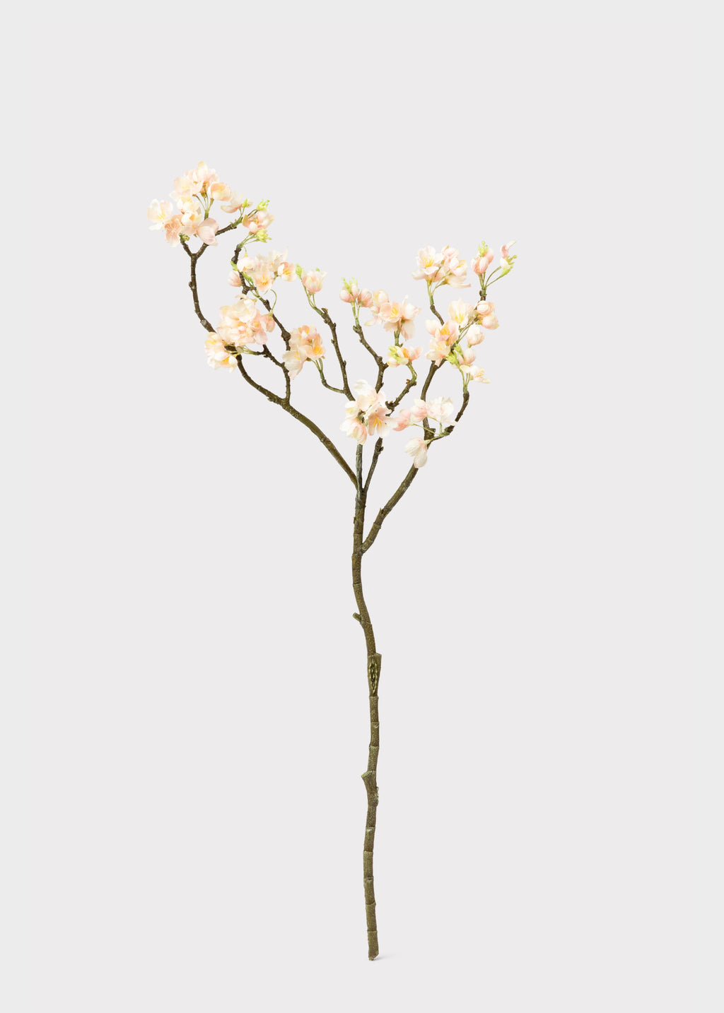 Artificial Apple Blossom Branch in Peach 