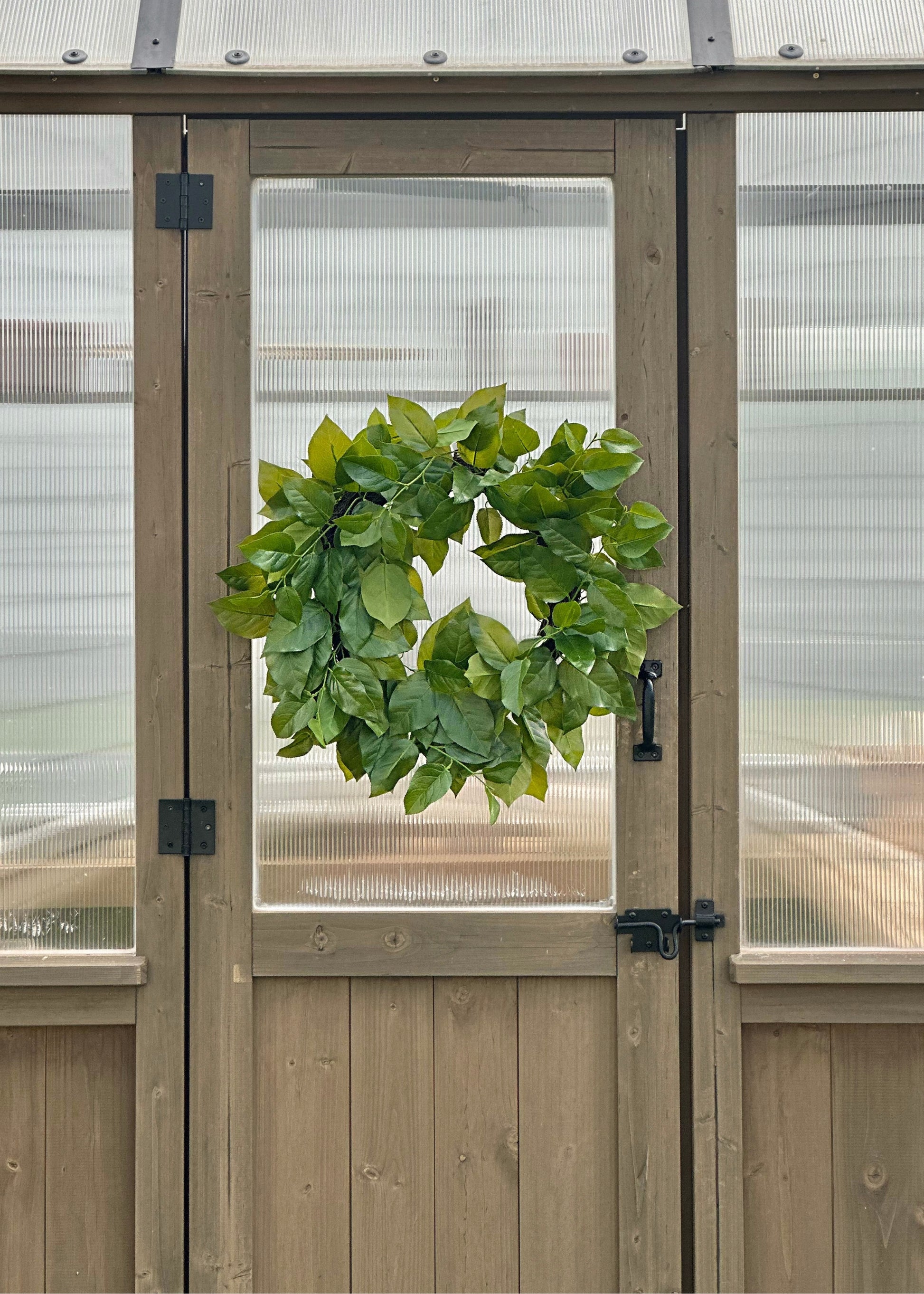 Outdoor Salal Leaf Wreath