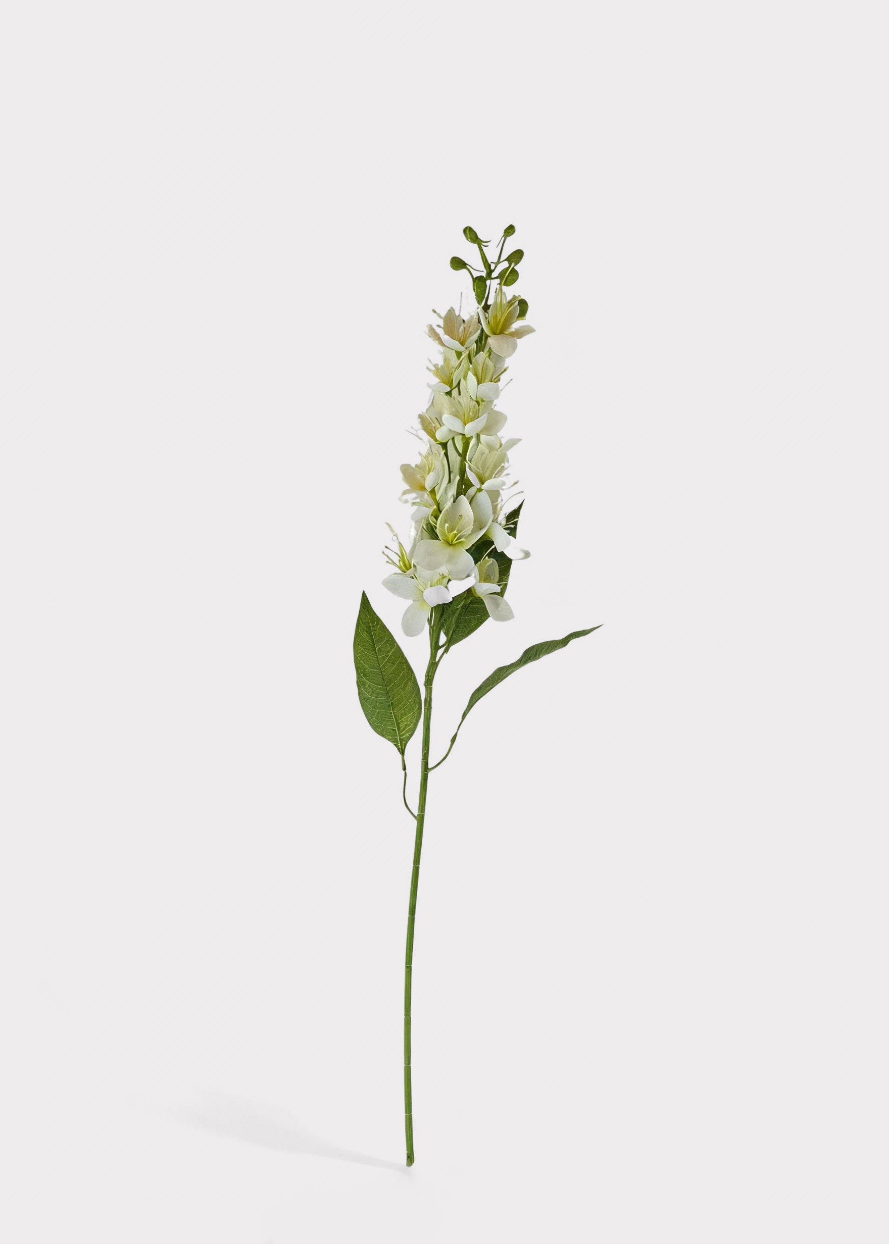 Tall White Honey Blossom Artificial Wildflower Stem