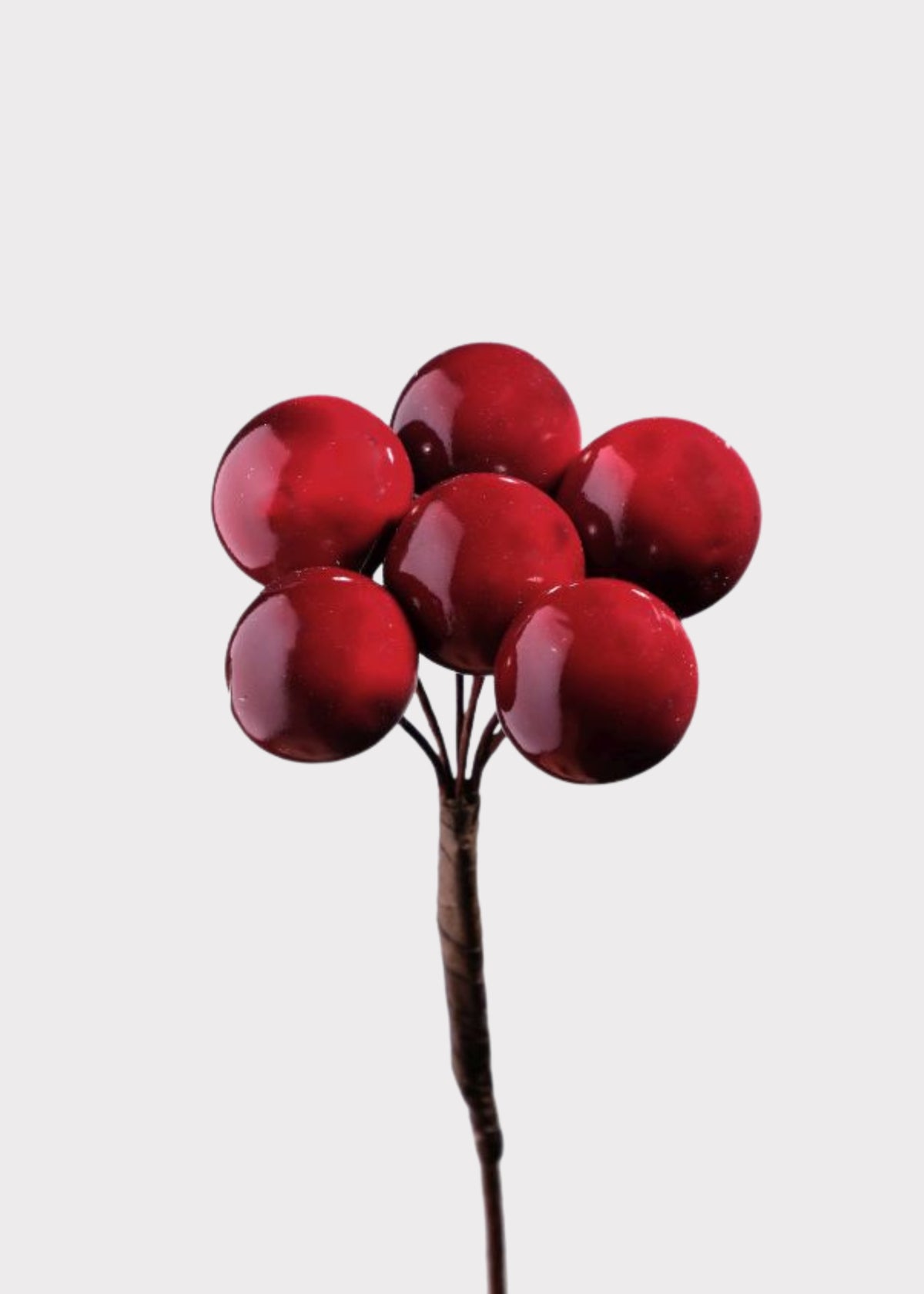 Artificial Berry Pick in Red