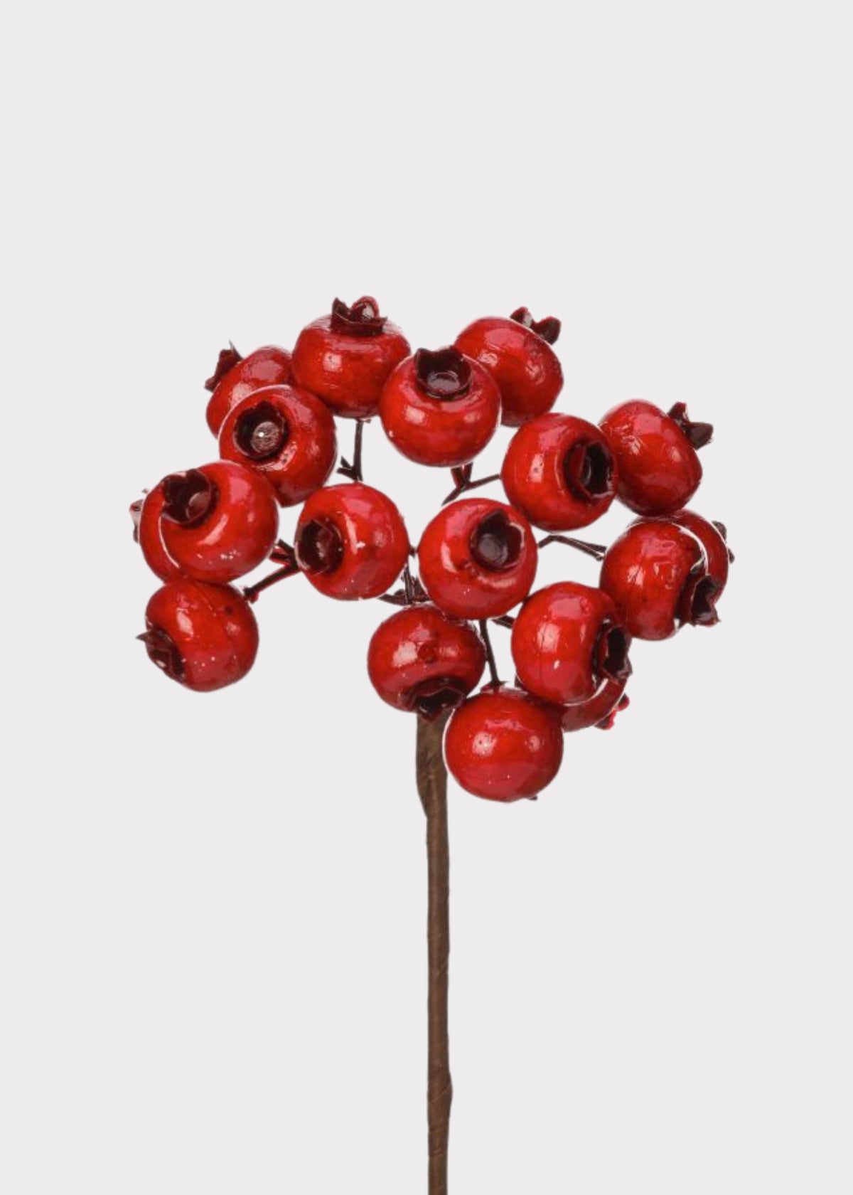 Artificial Holiday Berry Pick in Red