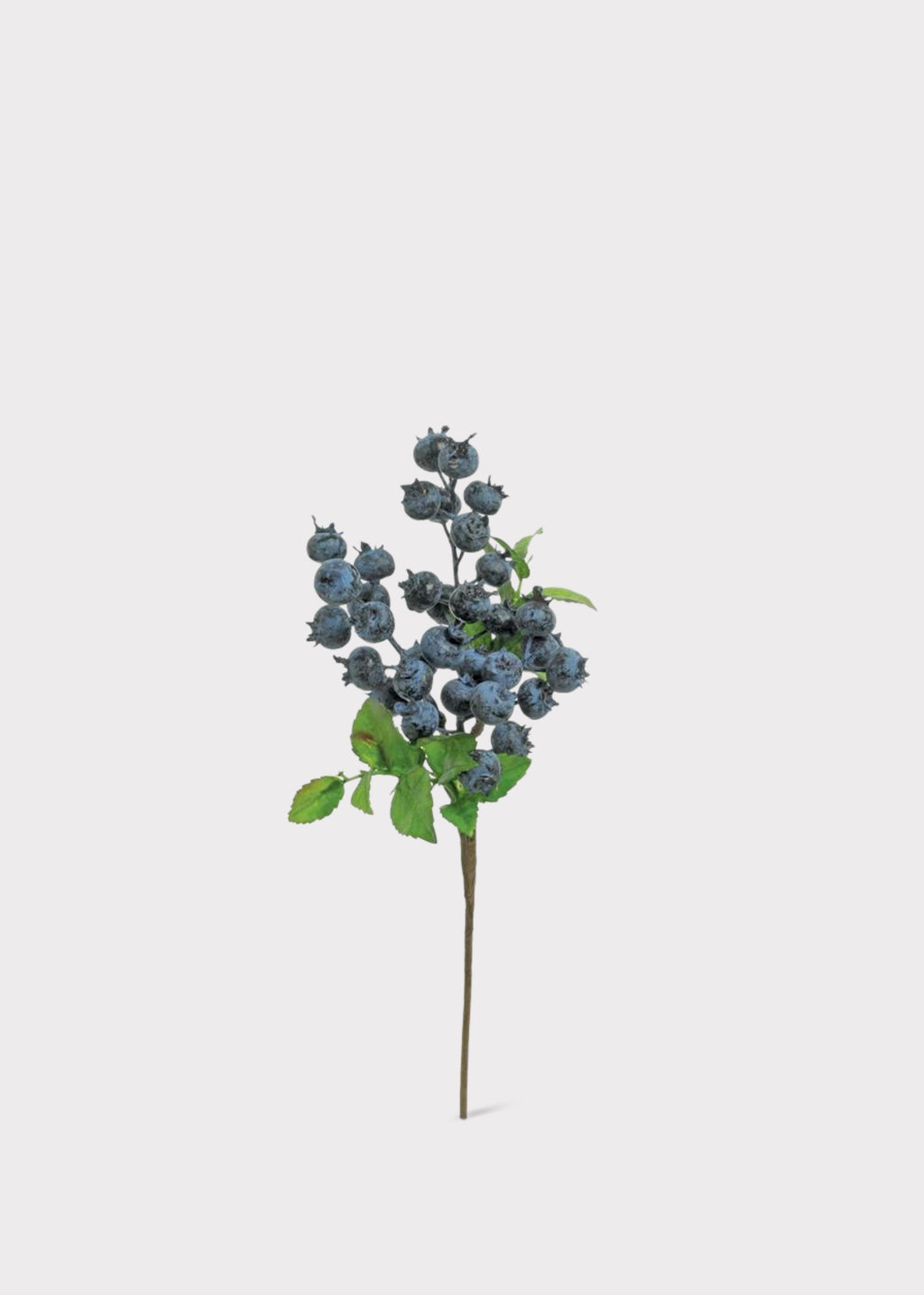 Artificial Berries Rose Hip Berry Pod Pick in Blue