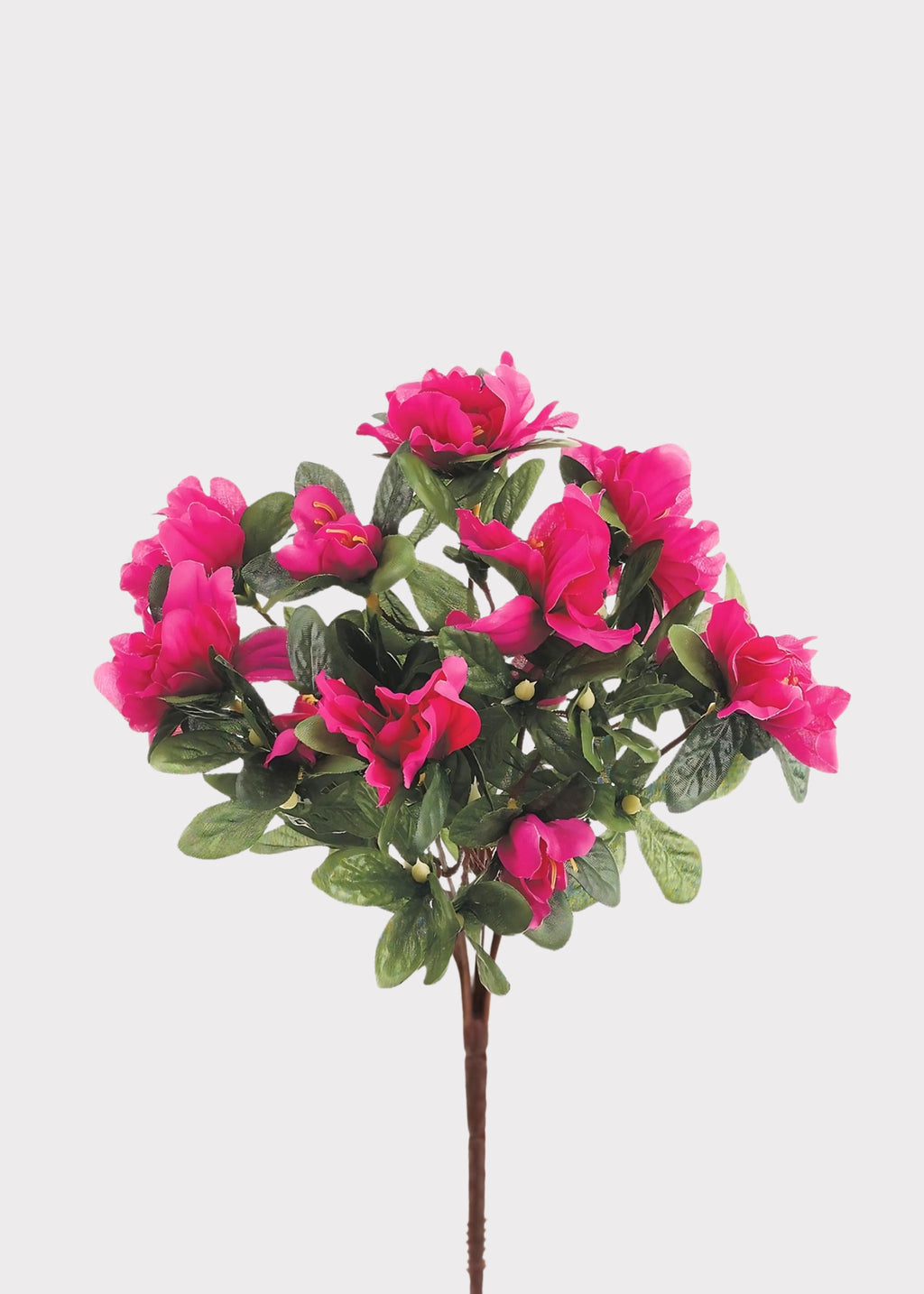 Artificial Azalea Flower Bush in Fuchsia 