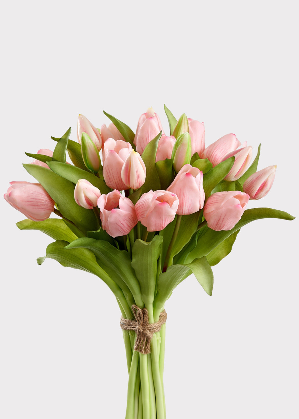 Artificial Tulip Flower Bouquet in Pink